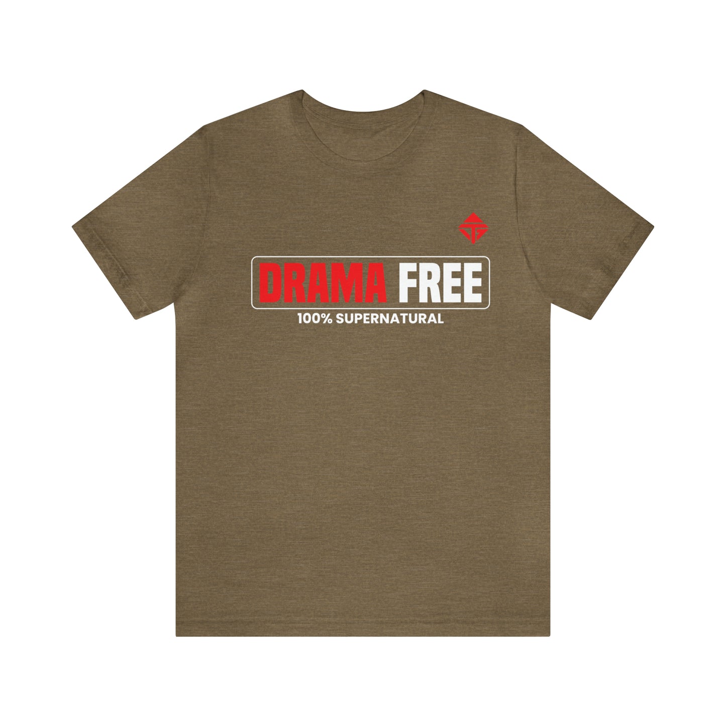 Drama Free Unisex Short Sleeve Tee