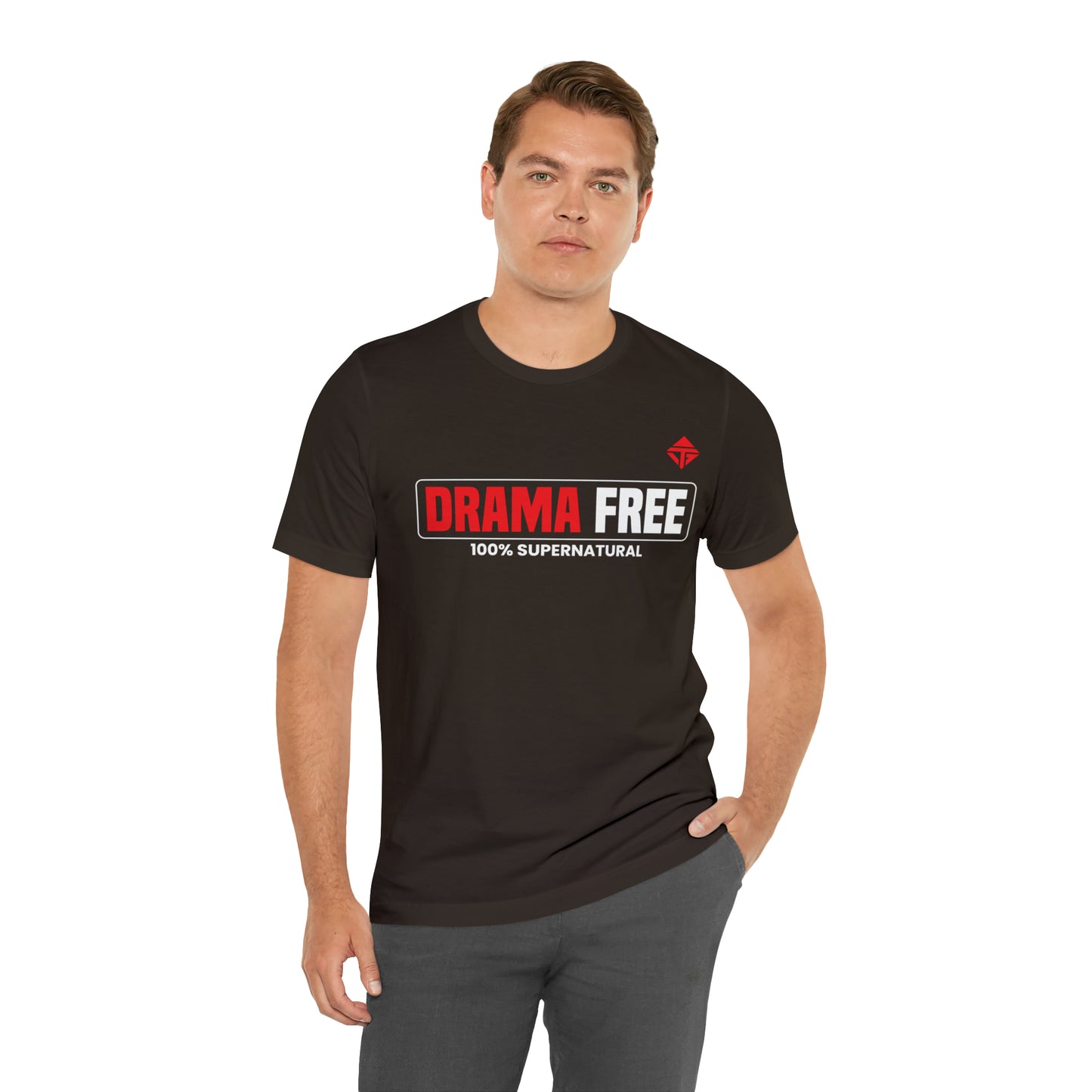 Drama Free Unisex Short Sleeve Tee