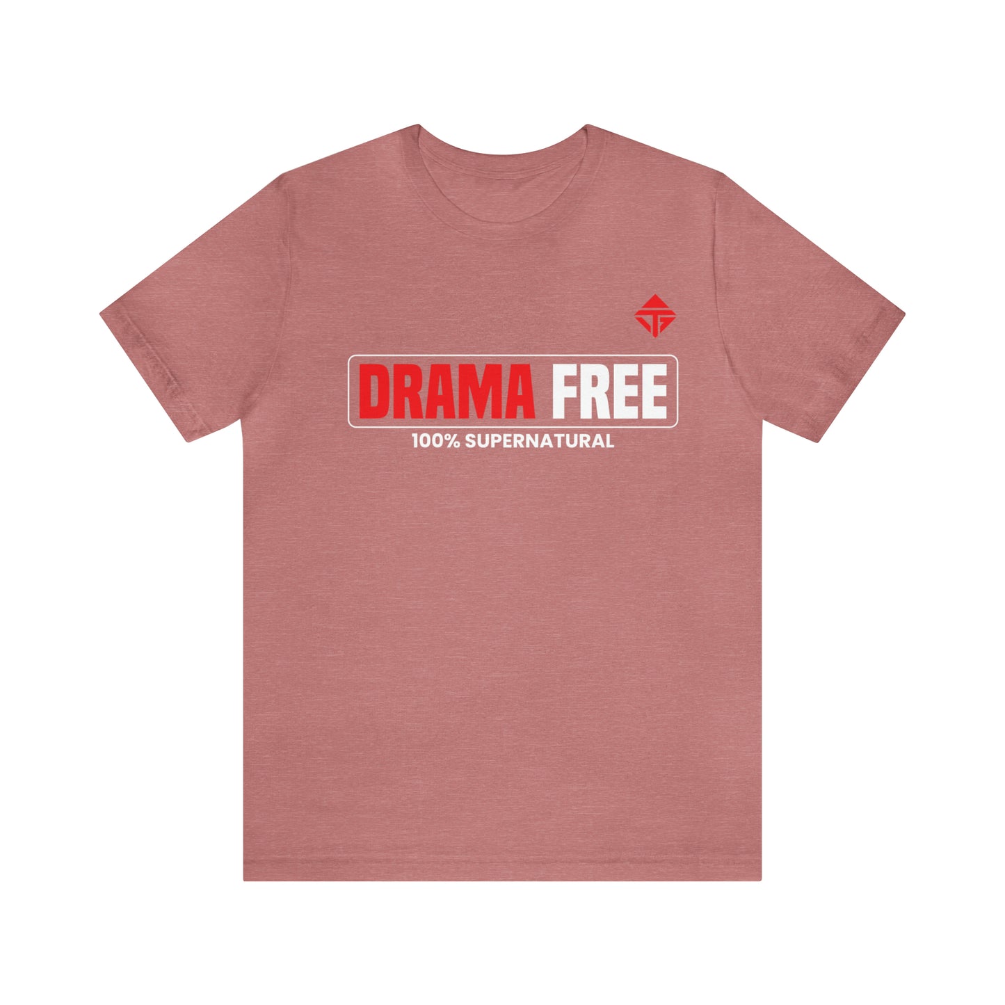 Drama Free Unisex Short Sleeve Tee