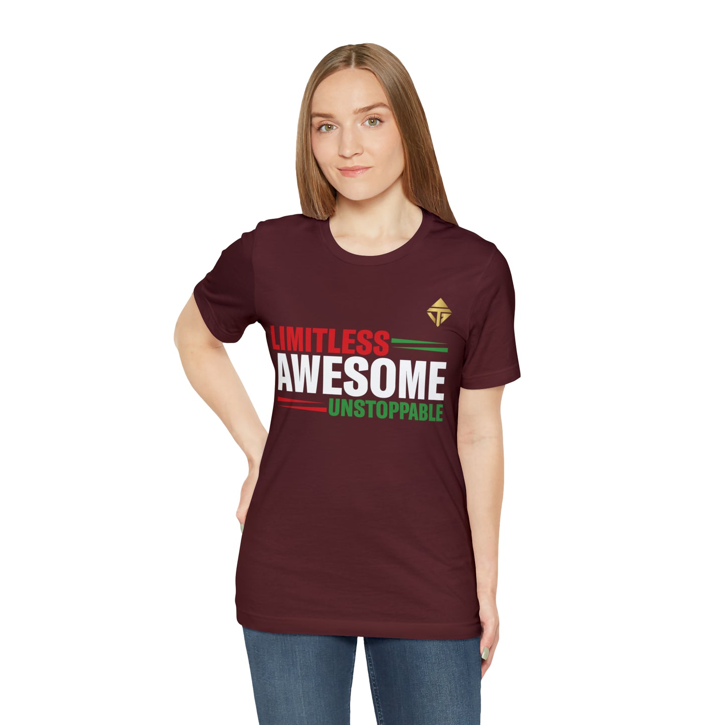 Limitless Awesome Unstoppable Short Sleeve Tee