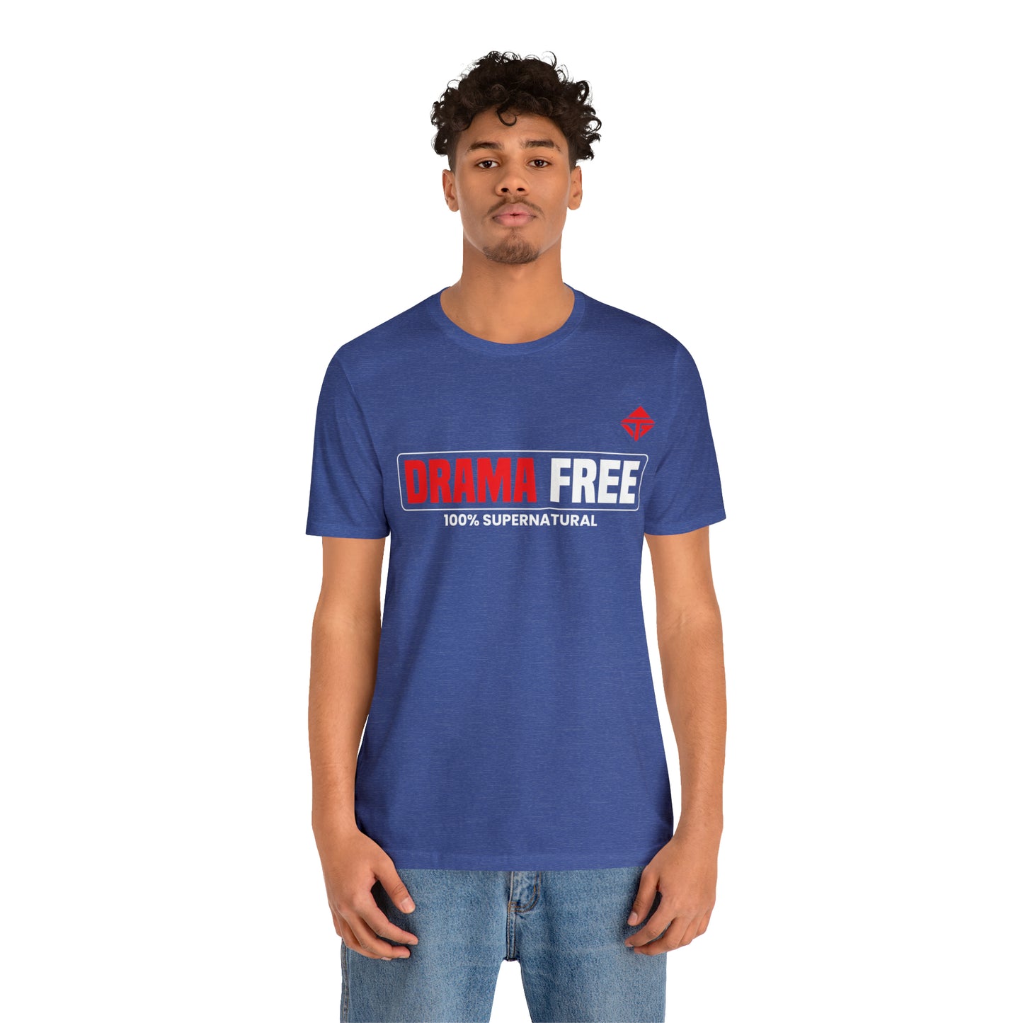 Drama Free Unisex Short Sleeve Tee