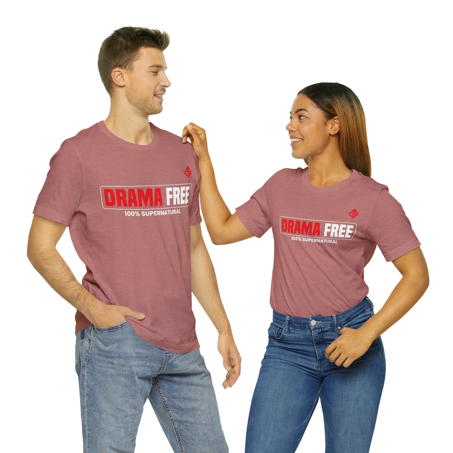 Drama Free Unisex Short Sleeve Tee