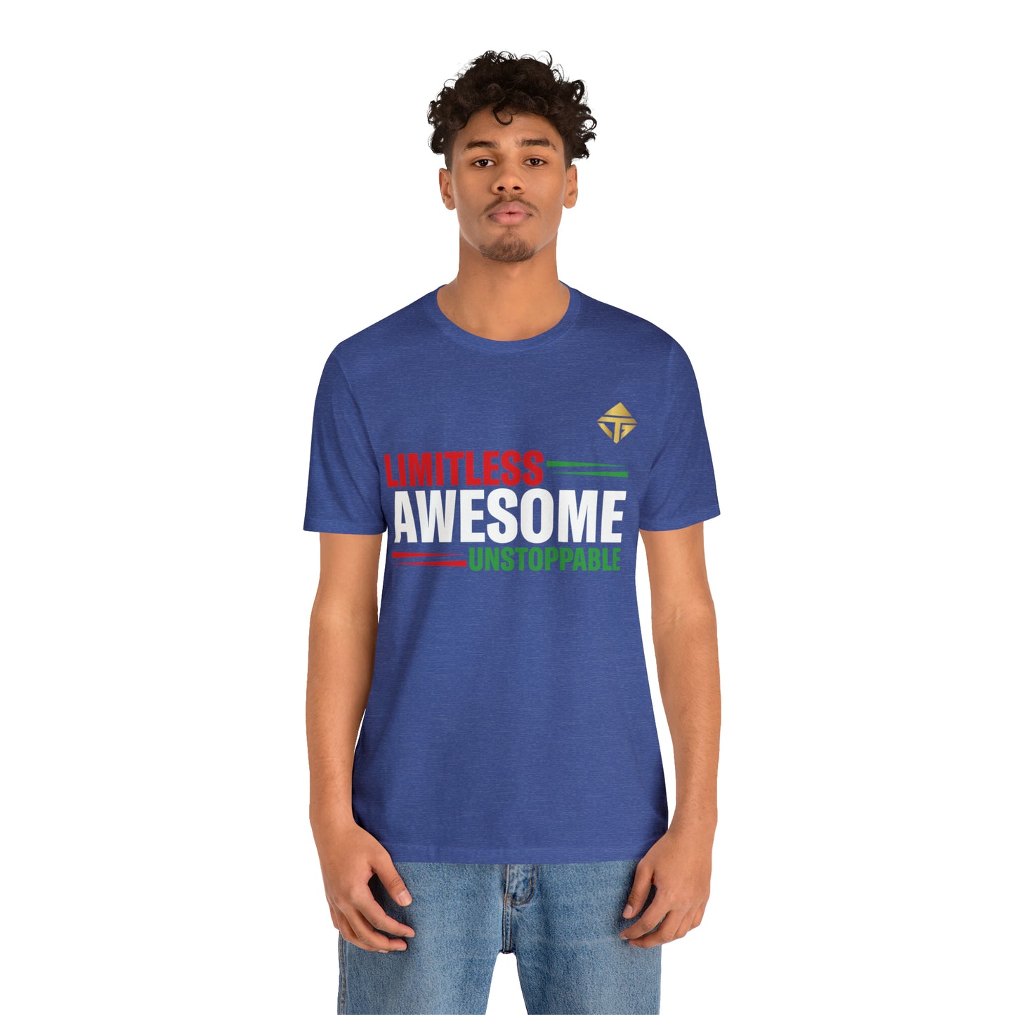 Limitless Awesome Unstoppable Short Sleeve Tee