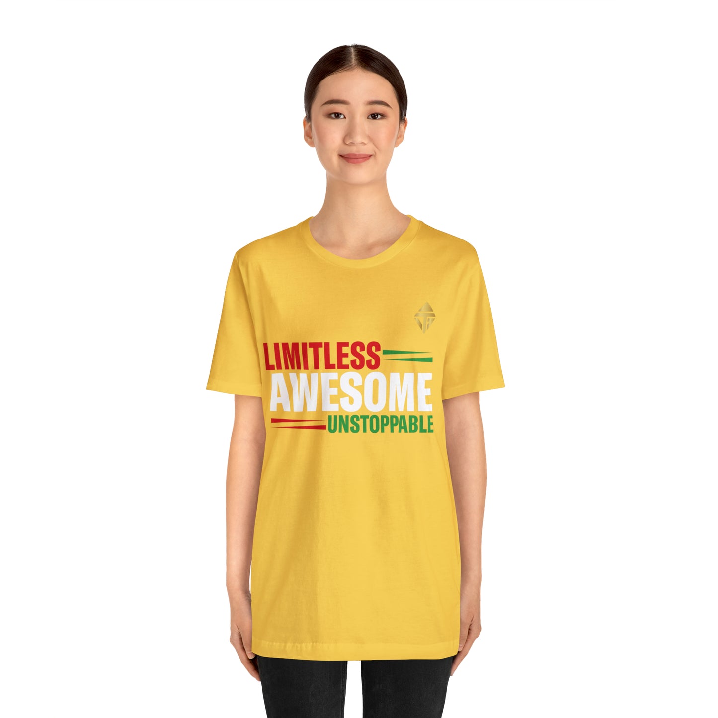 Limitless Awesome Unstoppable Short Sleeve Tee