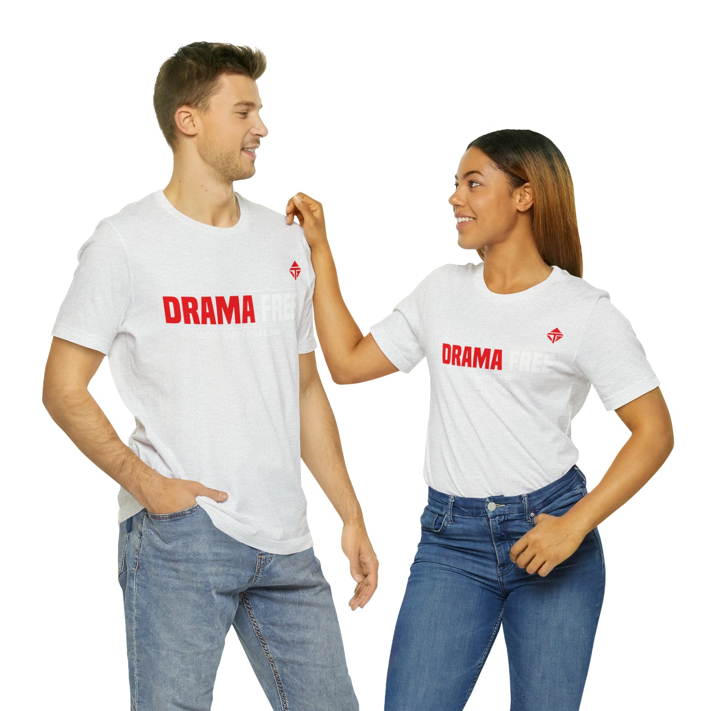 Drama Free Unisex Short Sleeve Tee