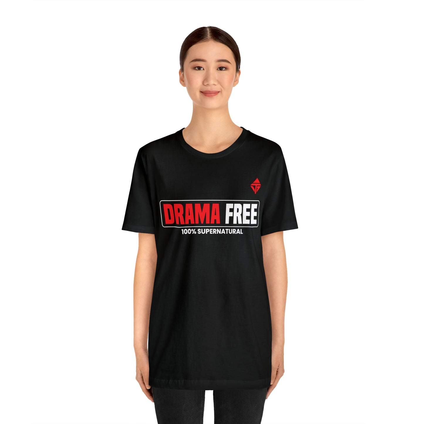 Drama Free Unisex Short Sleeve Tee