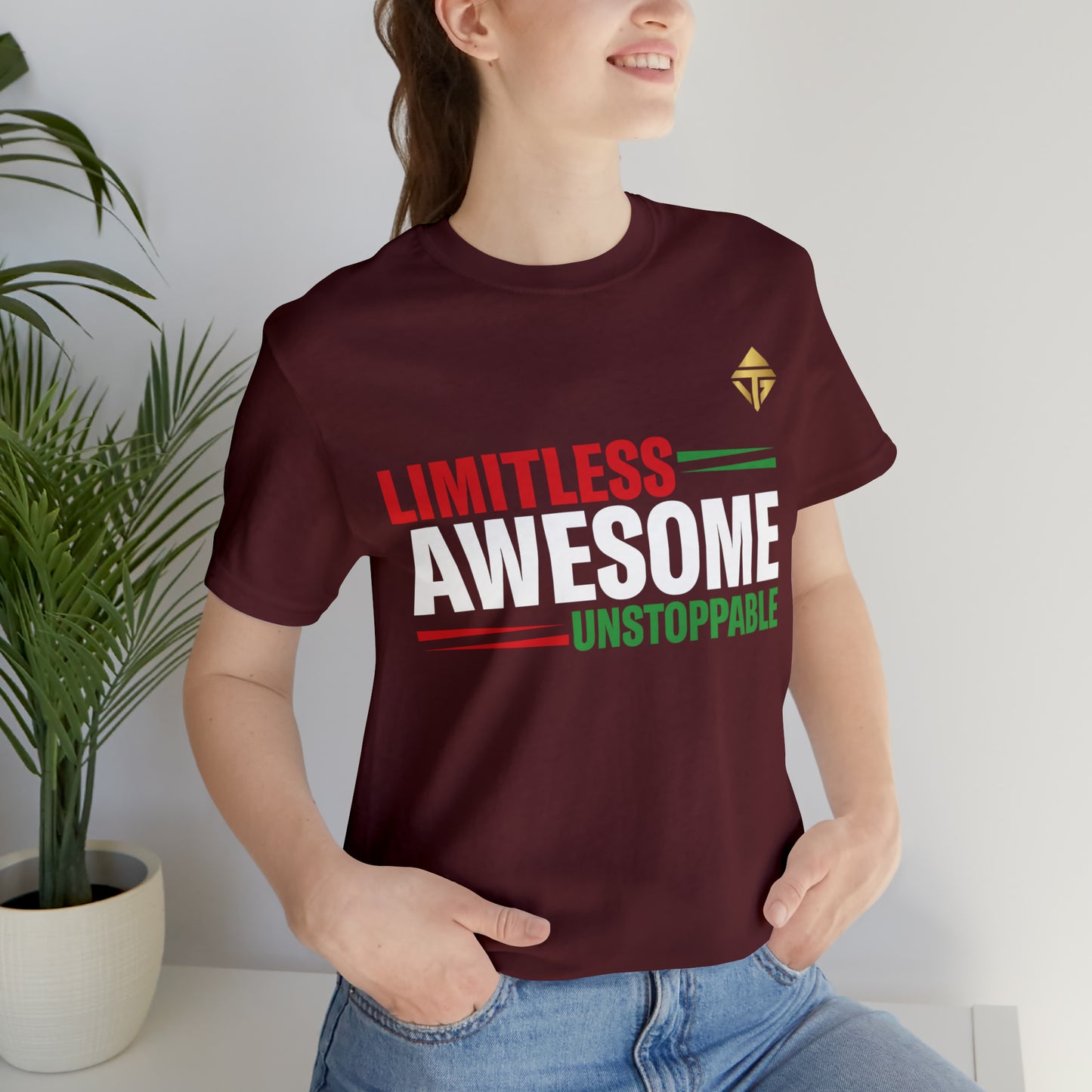 Limitless Awesome Unstoppable Short Sleeve Tee