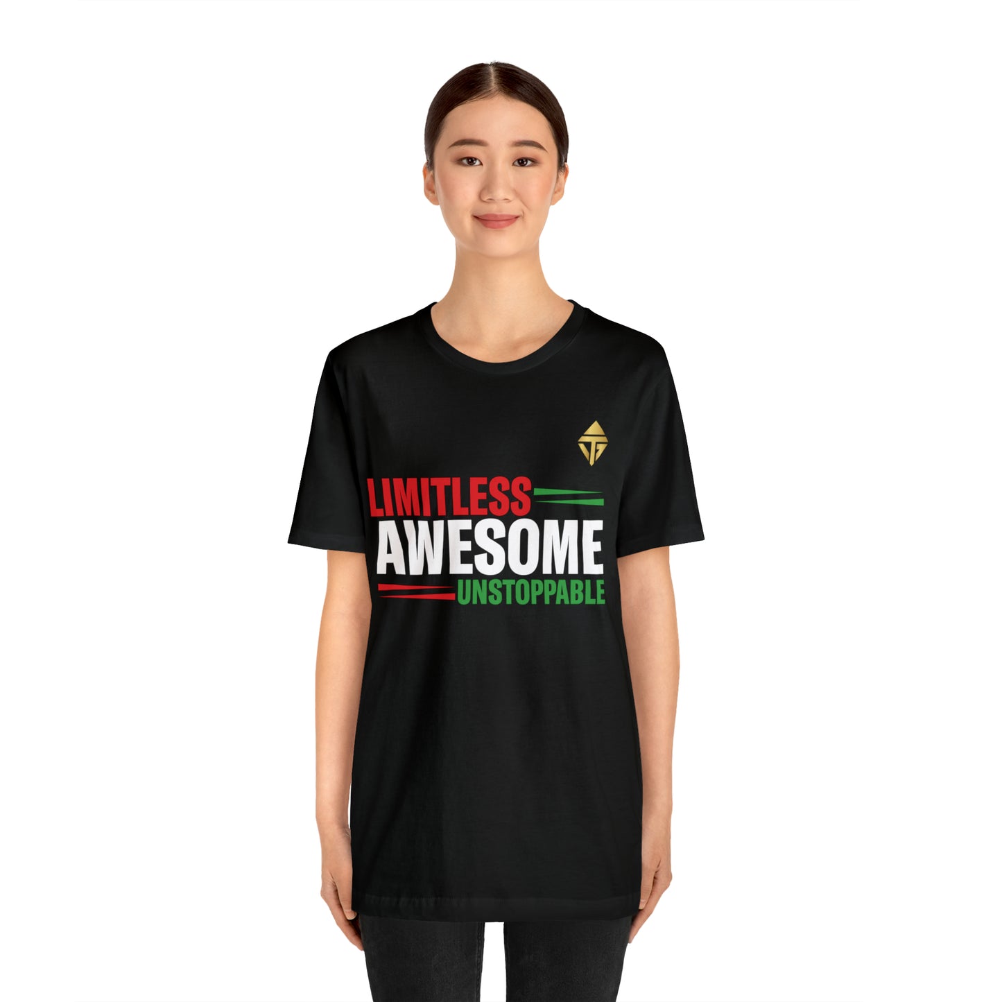 Limitless Awesome Unstoppable Short Sleeve Tee