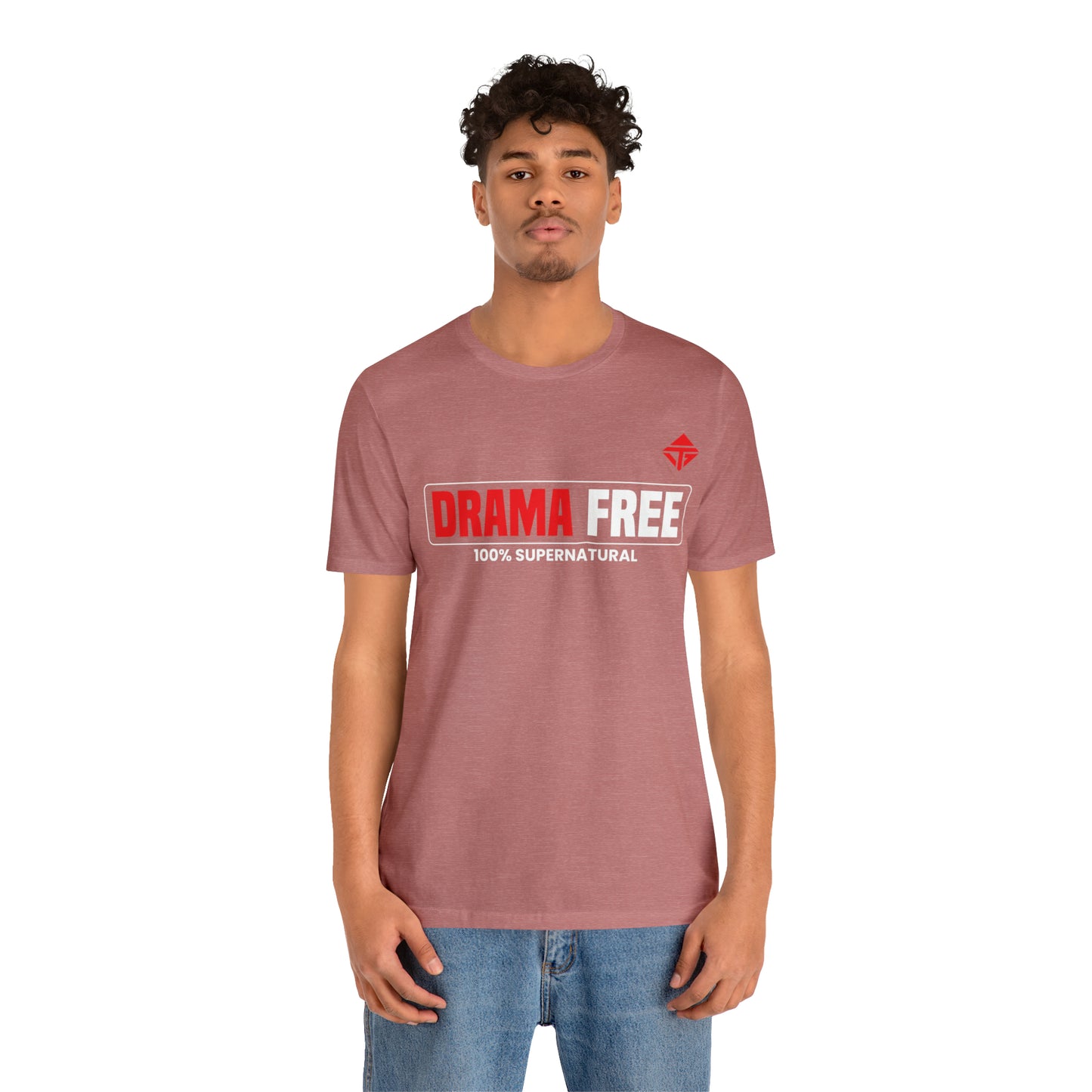 Drama Free Unisex Short Sleeve Tee