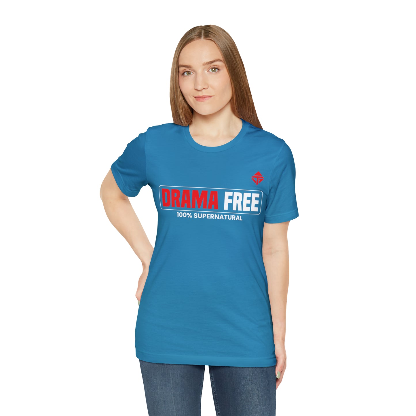 Drama Free Unisex Short Sleeve Tee