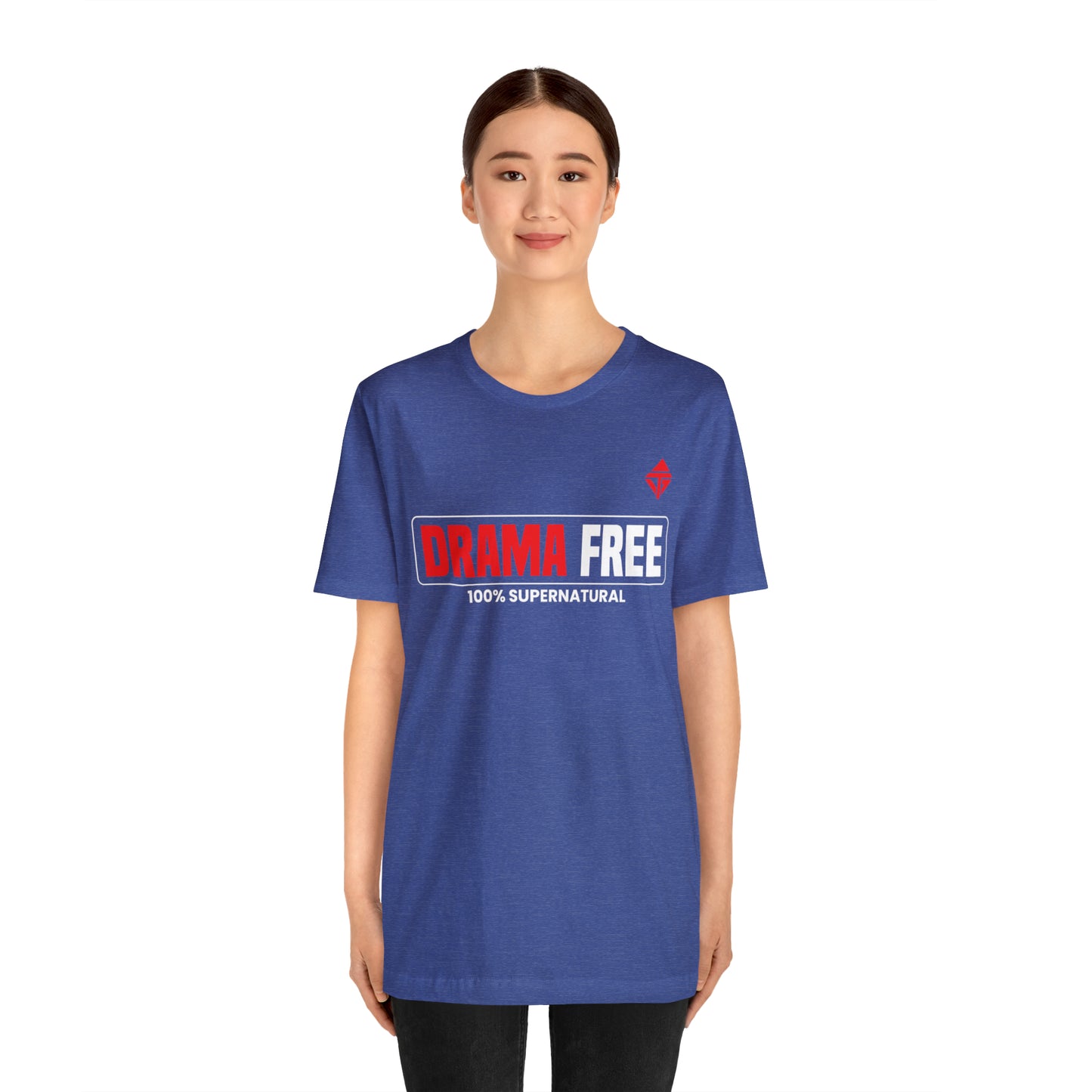 Drama Free Unisex Short Sleeve Tee