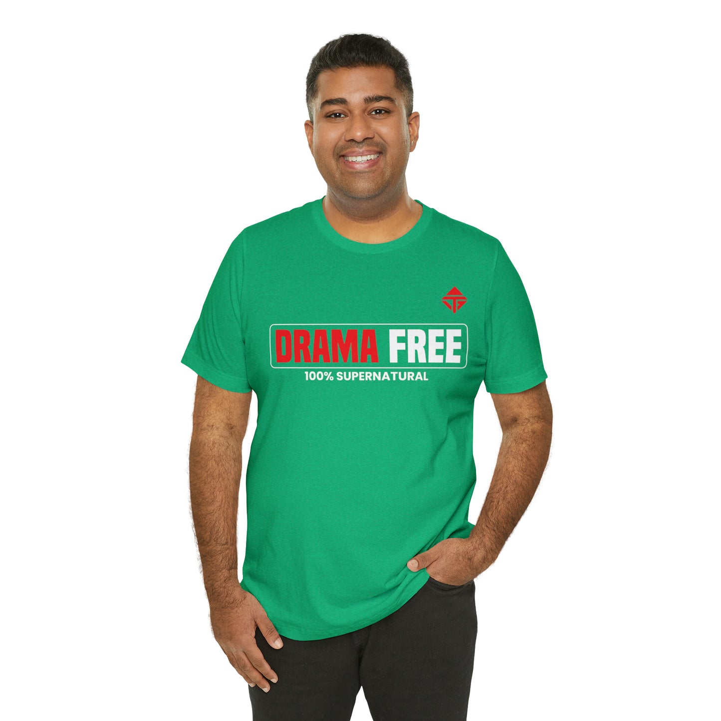 Drama Free Unisex Short Sleeve Tee