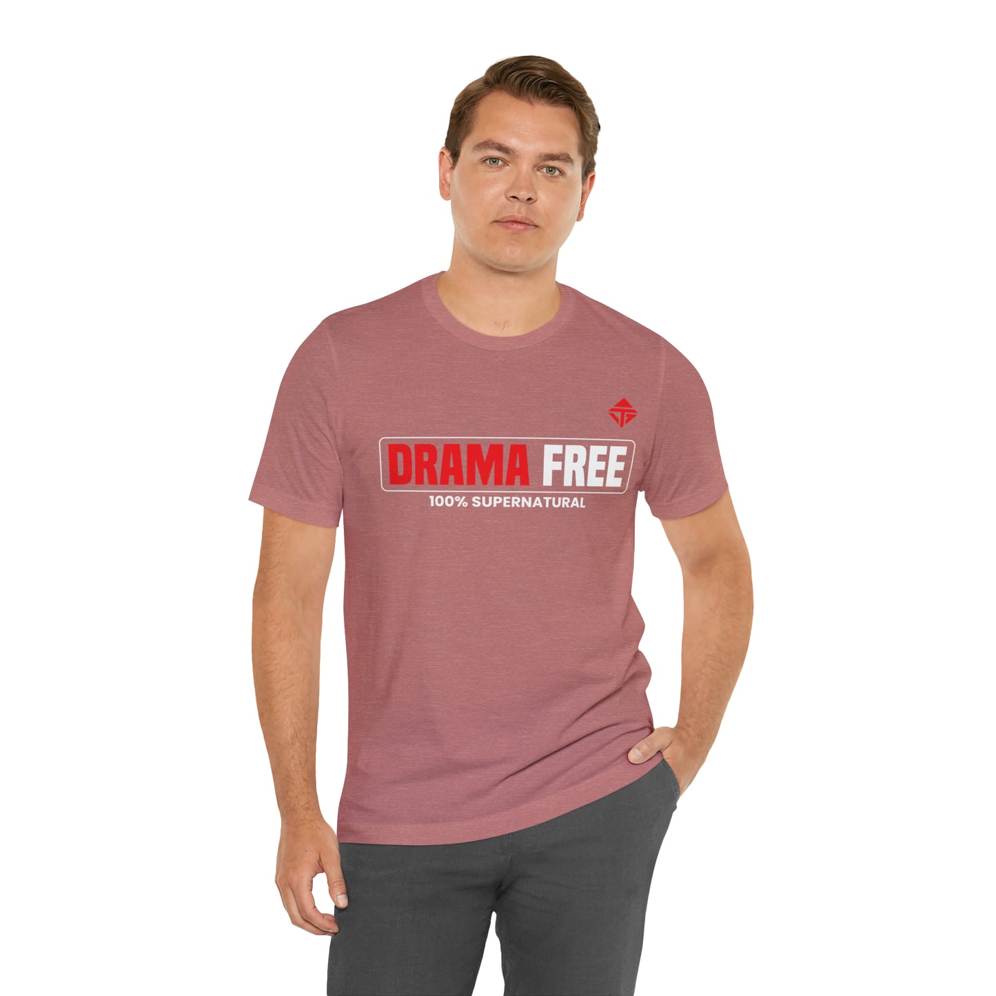 Drama Free Unisex Short Sleeve Tee