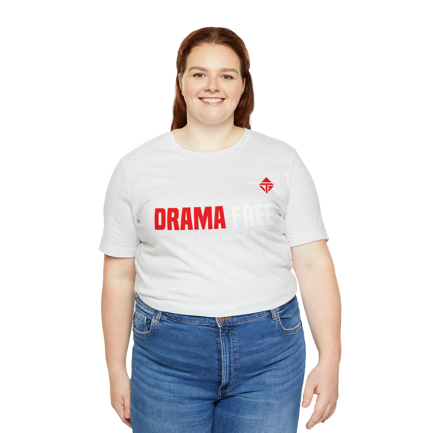 Drama Free Unisex Short Sleeve Tee