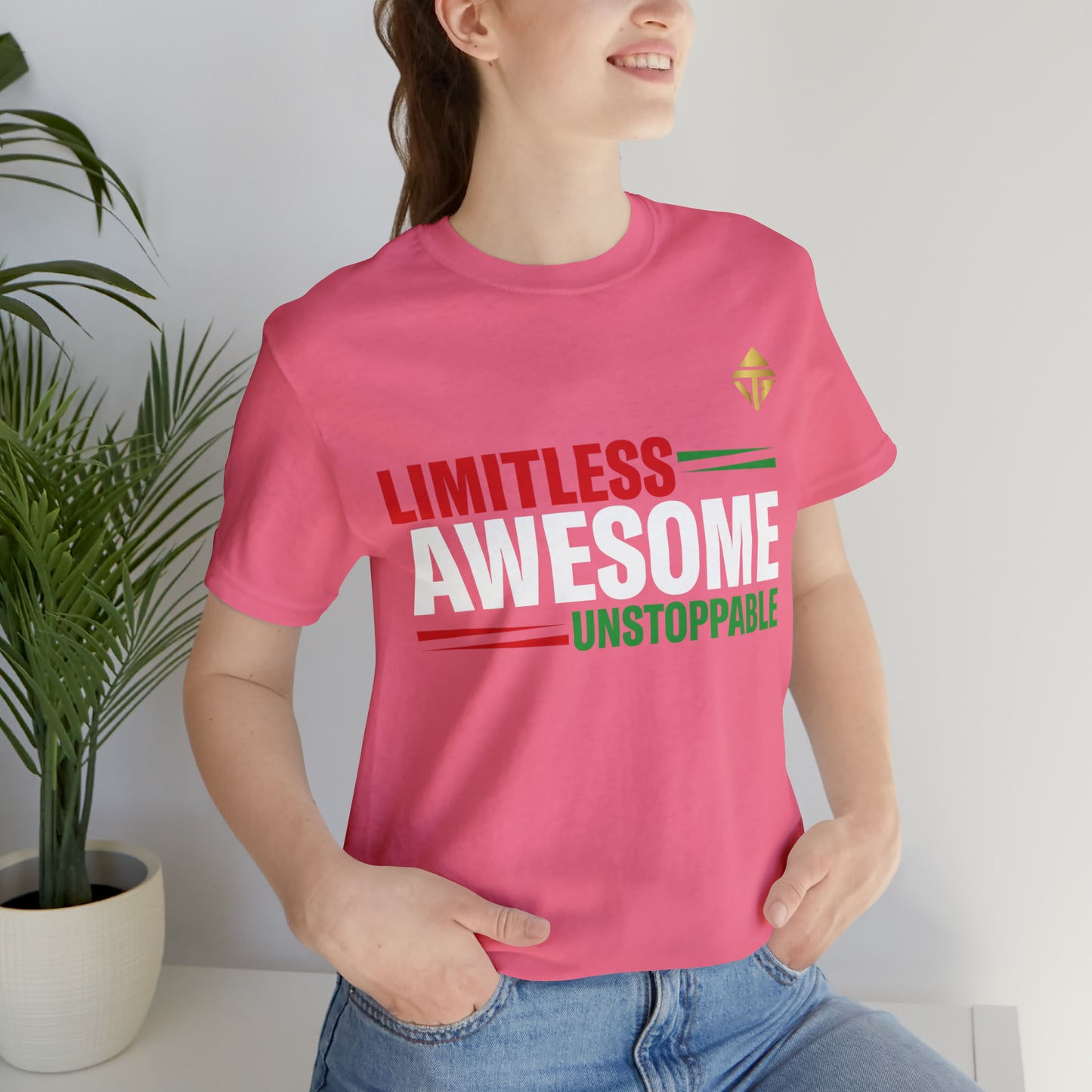 Limitless Awesome Unstoppable Short Sleeve Tee