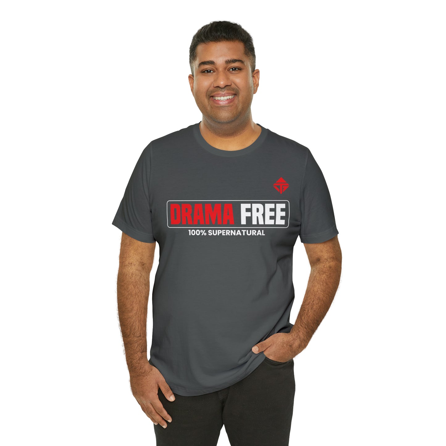 Drama Free Unisex Short Sleeve Tee