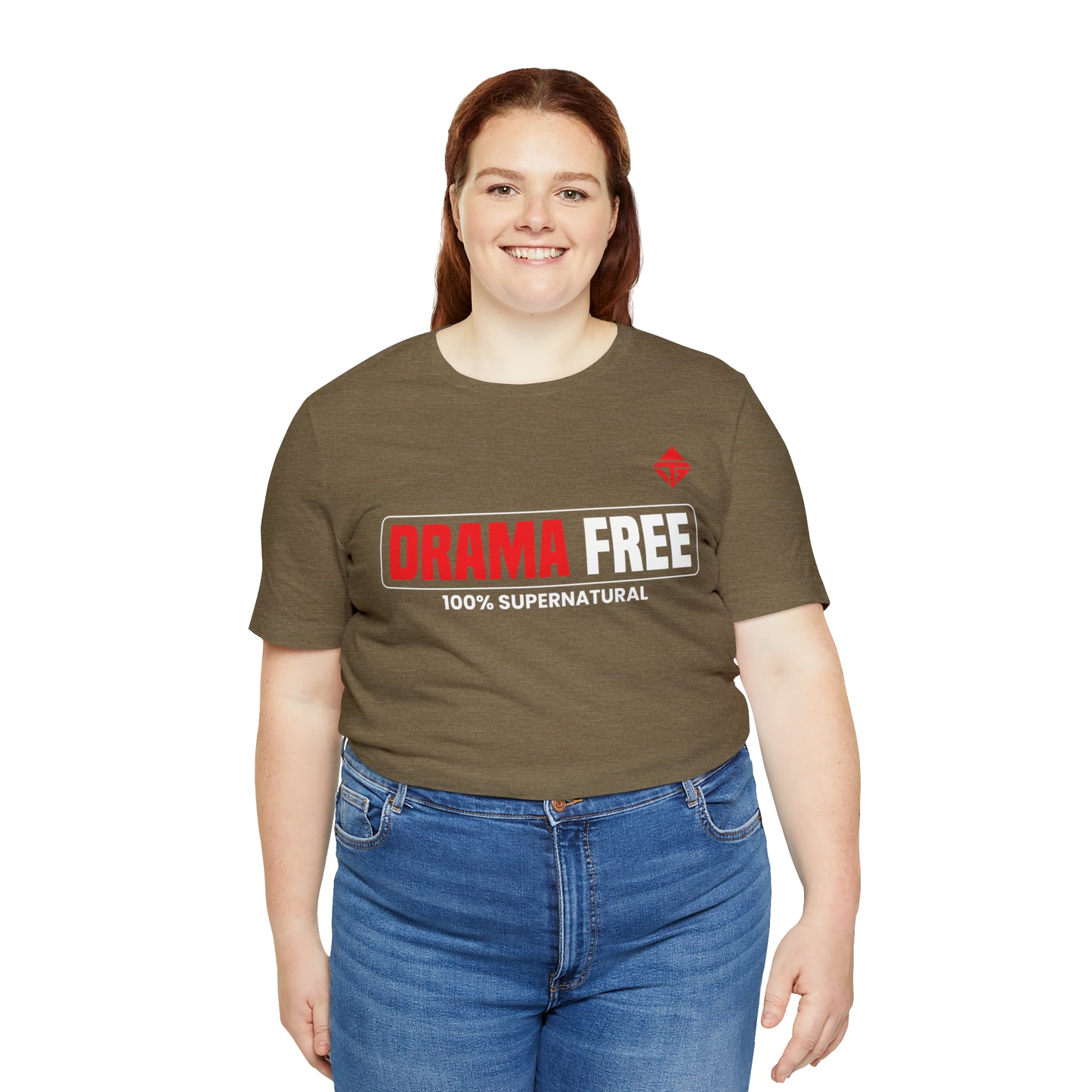 Drama Free Unisex Short Sleeve Tee