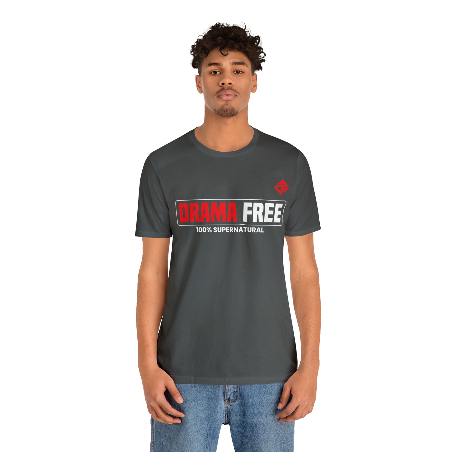 Drama Free Unisex Short Sleeve Tee