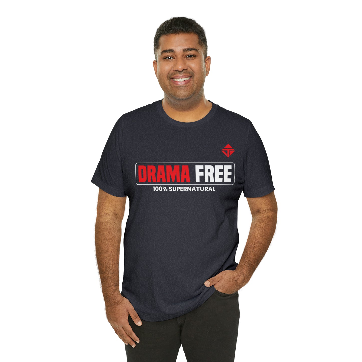 Drama Free Unisex Short Sleeve Tee