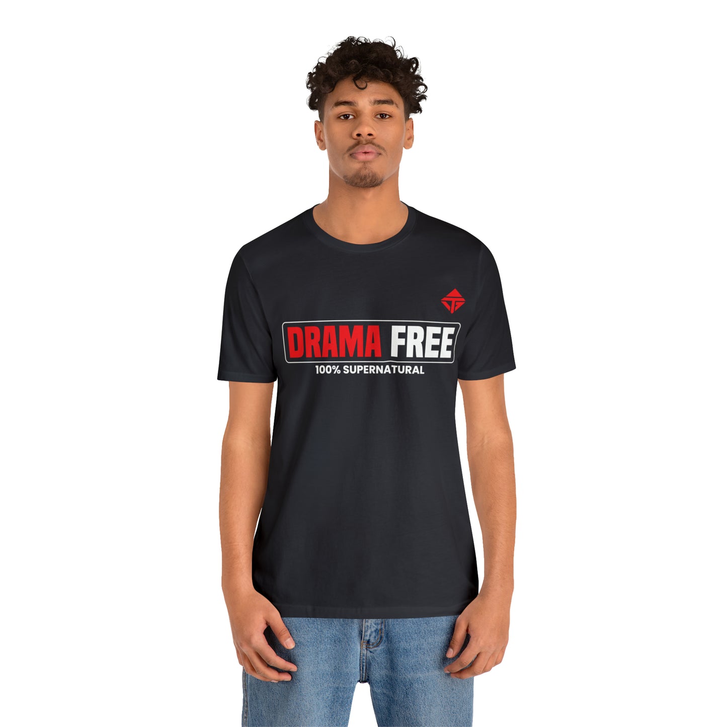 Drama Free Unisex Short Sleeve Tee