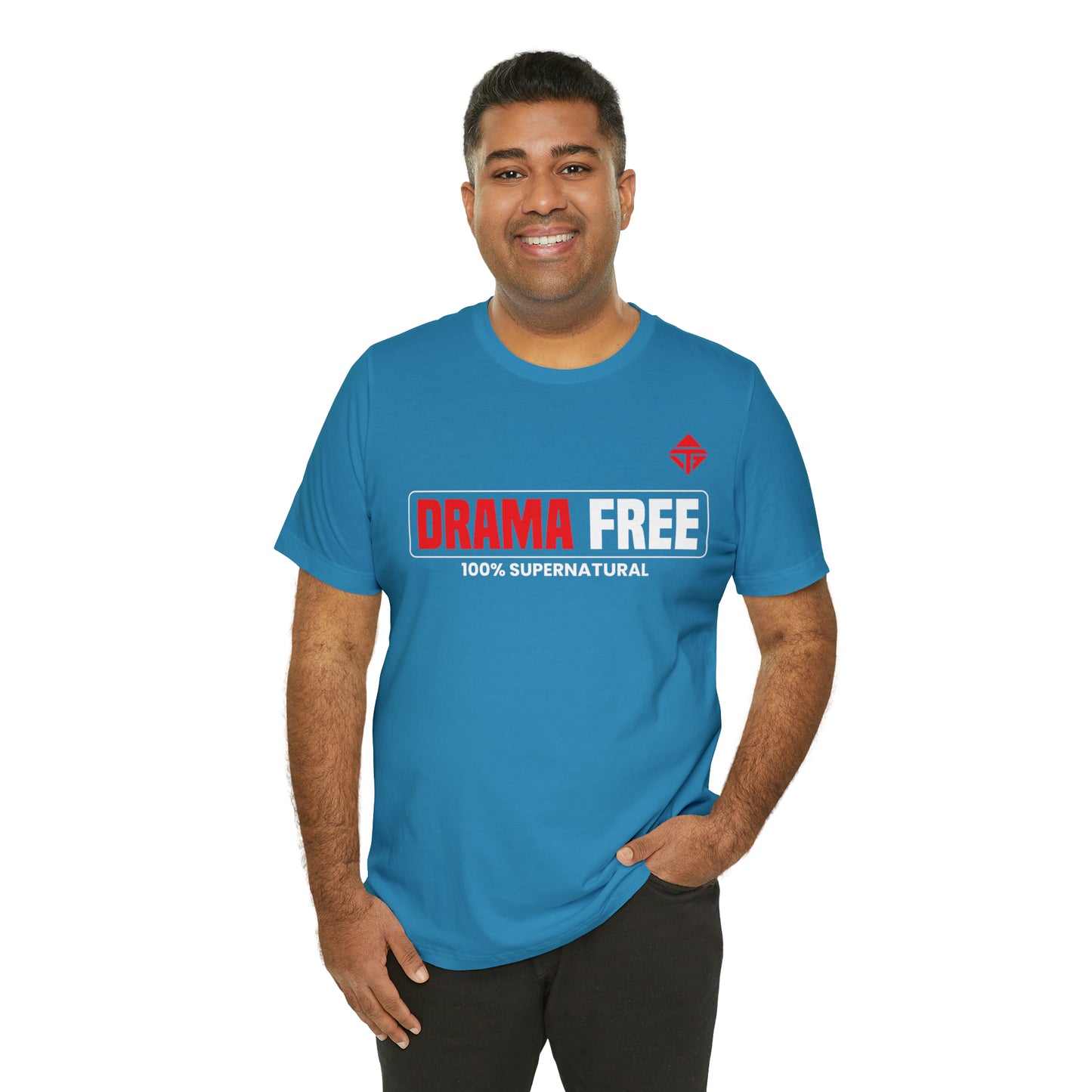 Drama Free Unisex Short Sleeve Tee