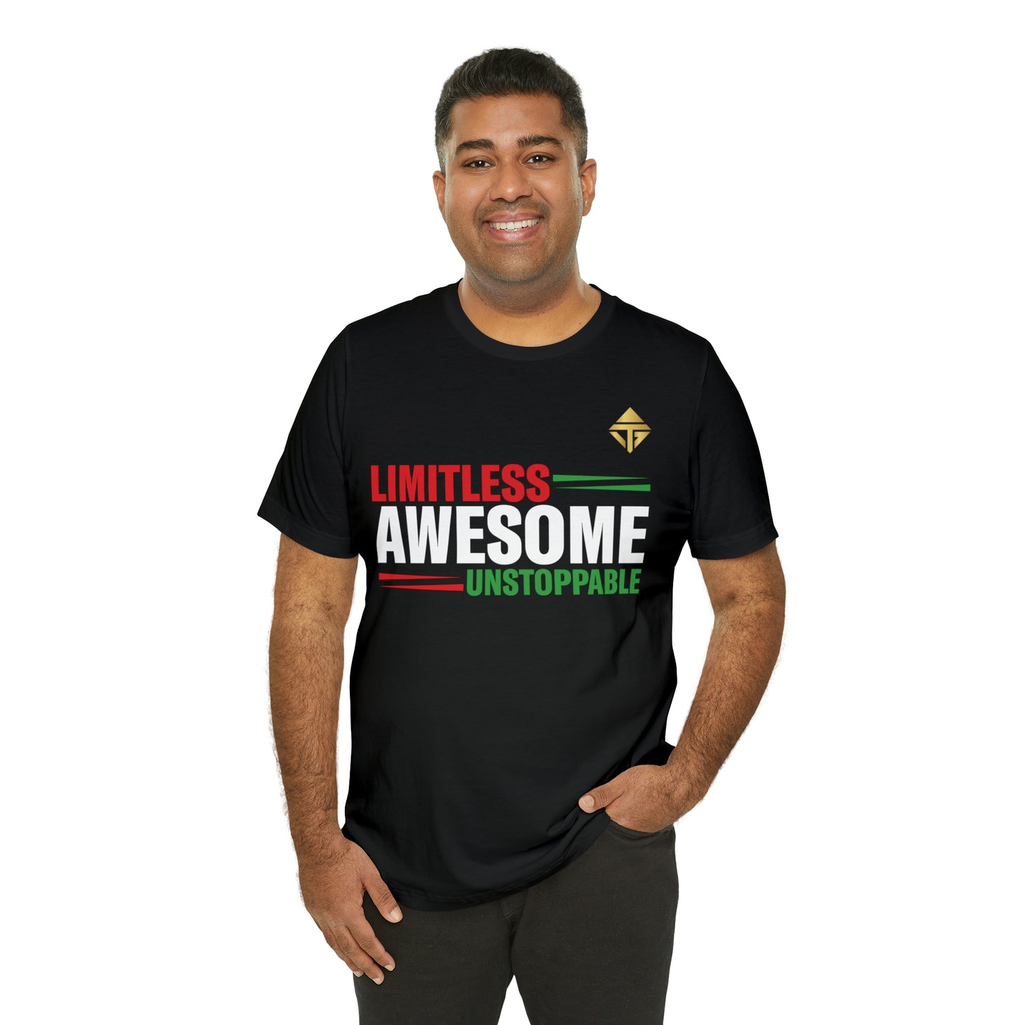 Limitless Awesome Unstoppable Short Sleeve Tee