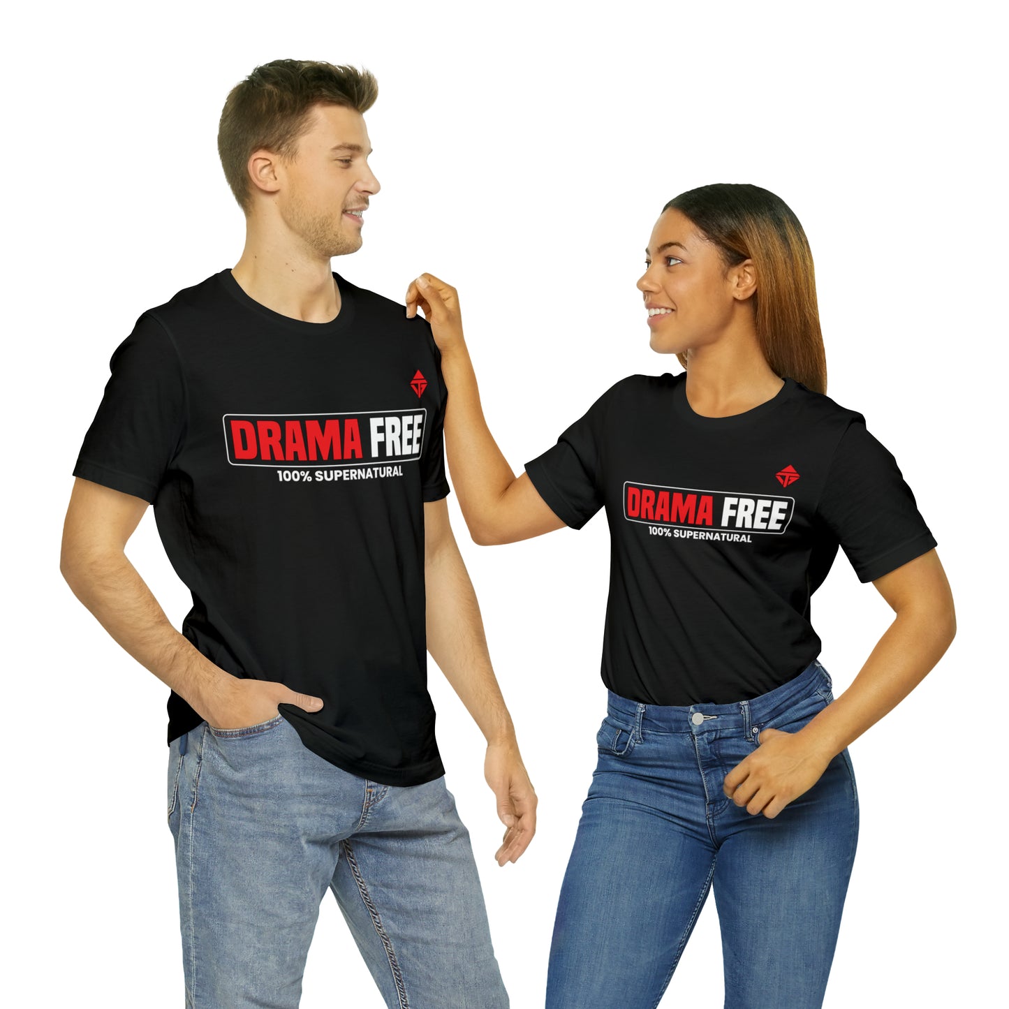 Drama Free Unisex Short Sleeve Tee