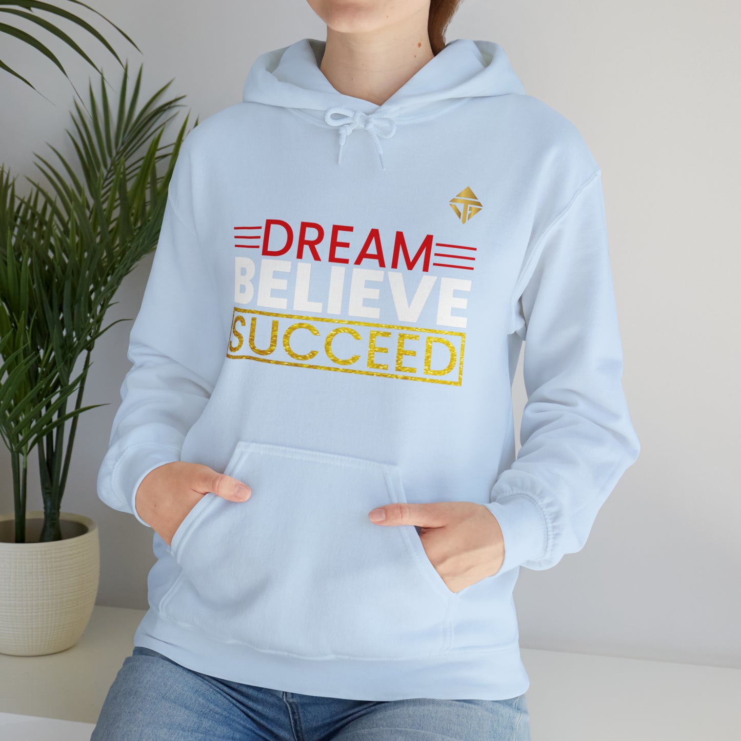 Dream Believe Succeed Unisex Hoodie