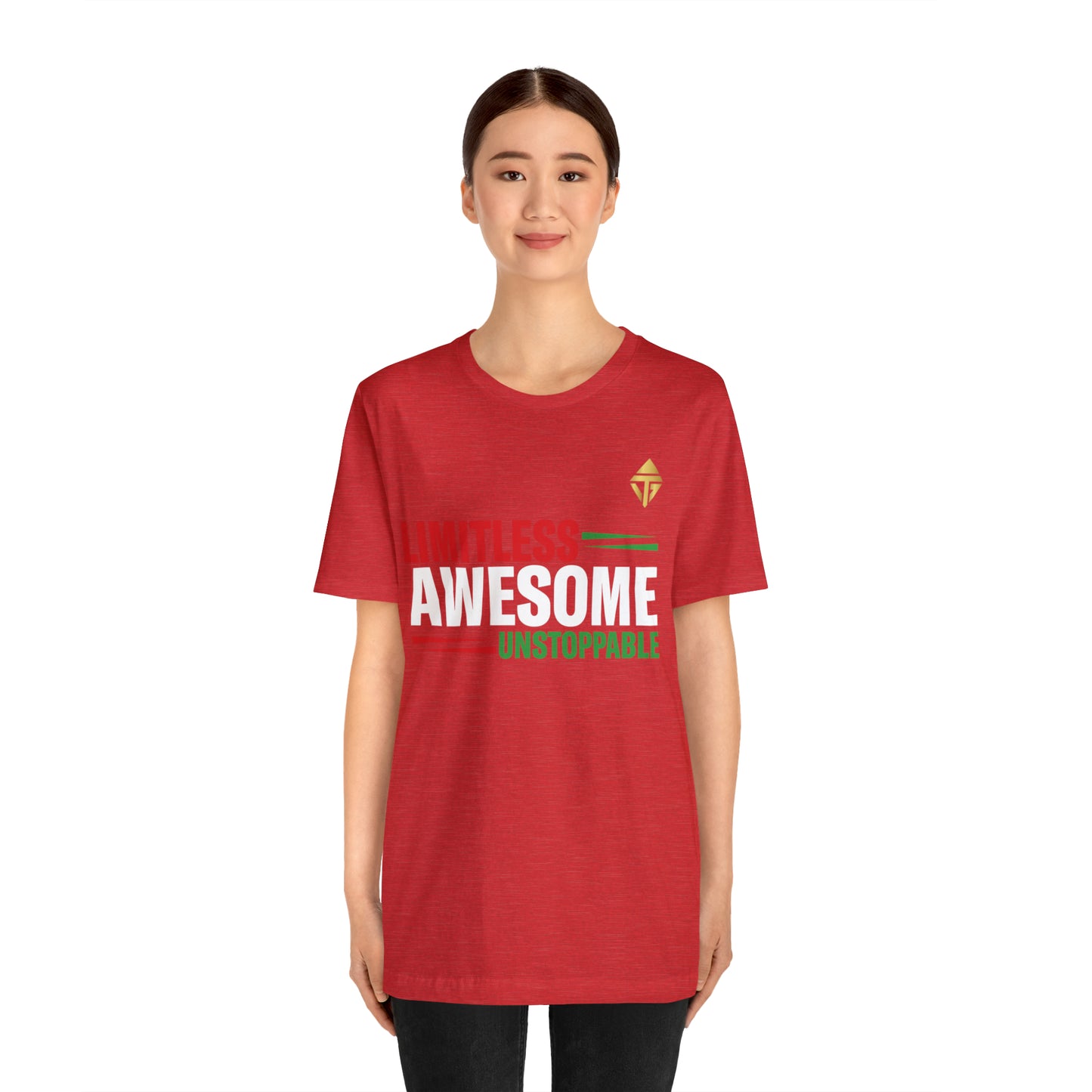 Limitless Awesome Unstoppable Short Sleeve Tee