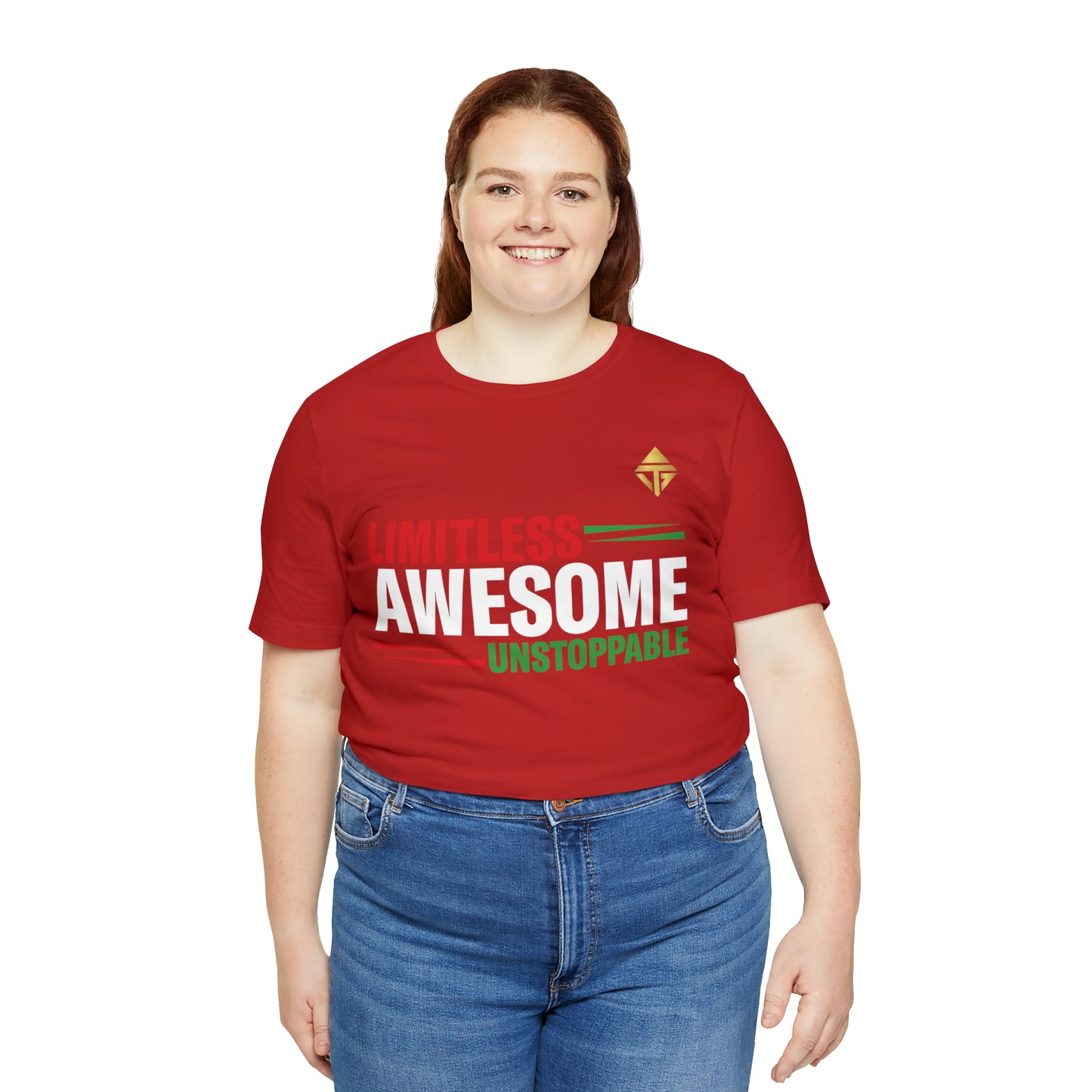 Limitless Awesome Unstoppable Short Sleeve Tee