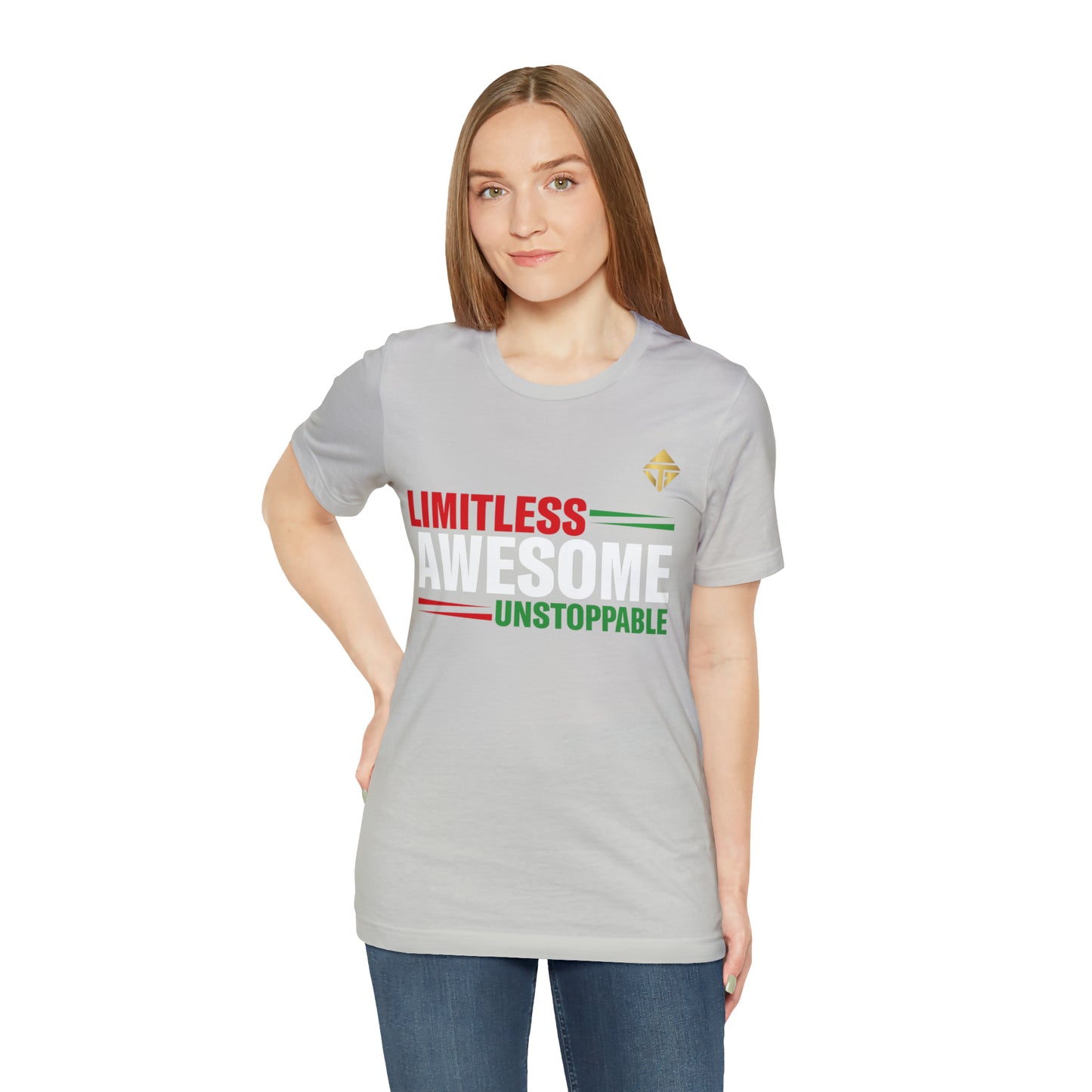 Limitless Awesome Unstoppable Short Sleeve Tee