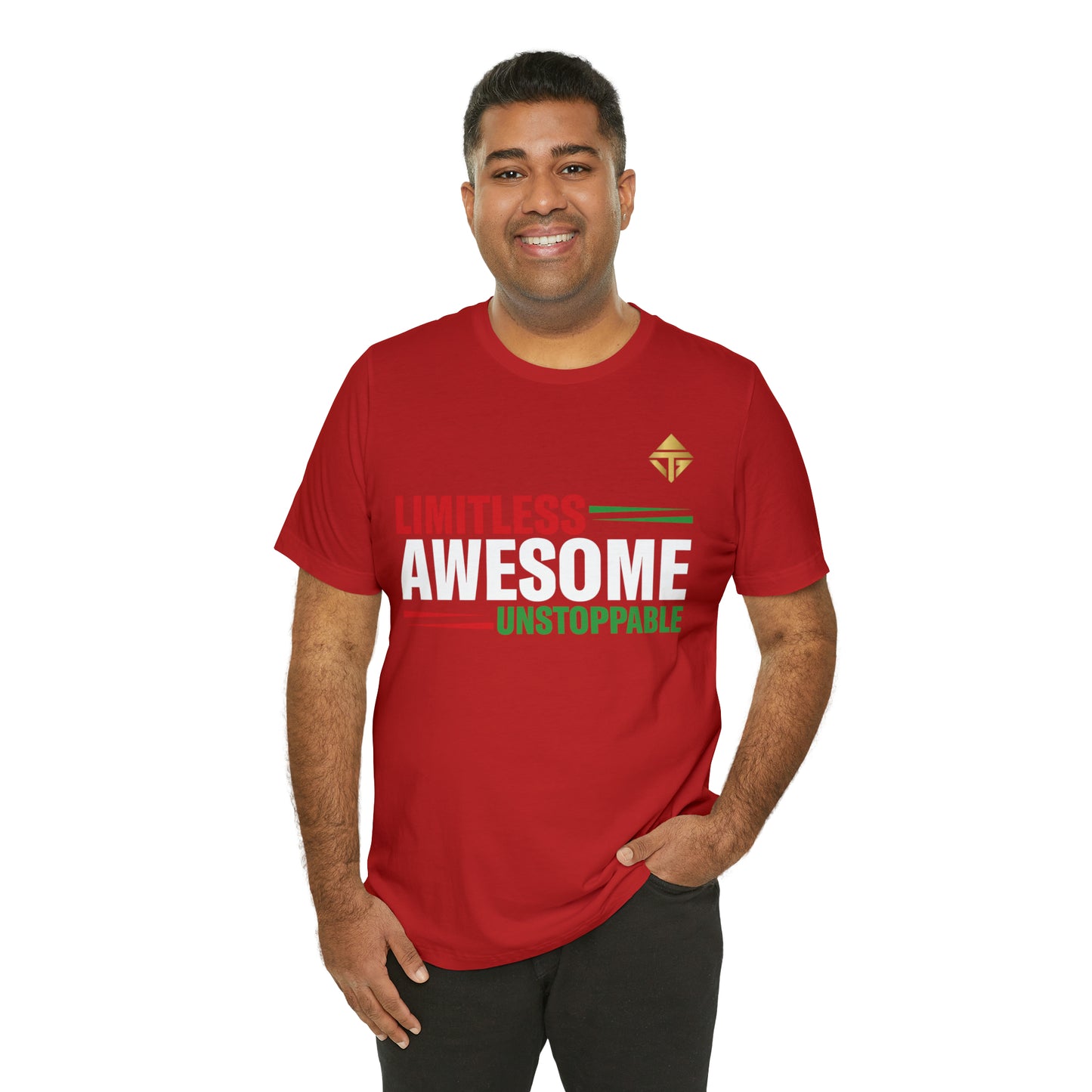 Limitless Awesome Unstoppable Short Sleeve Tee