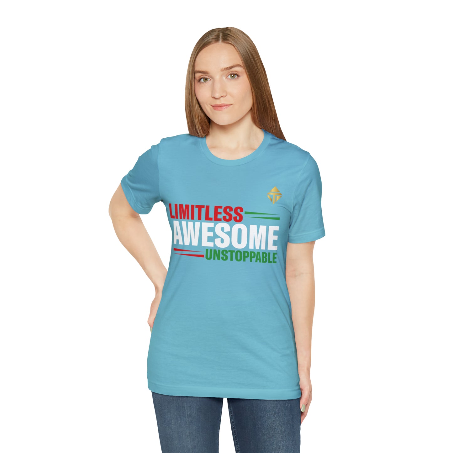 Limitless Awesome Unstoppable Short Sleeve Tee