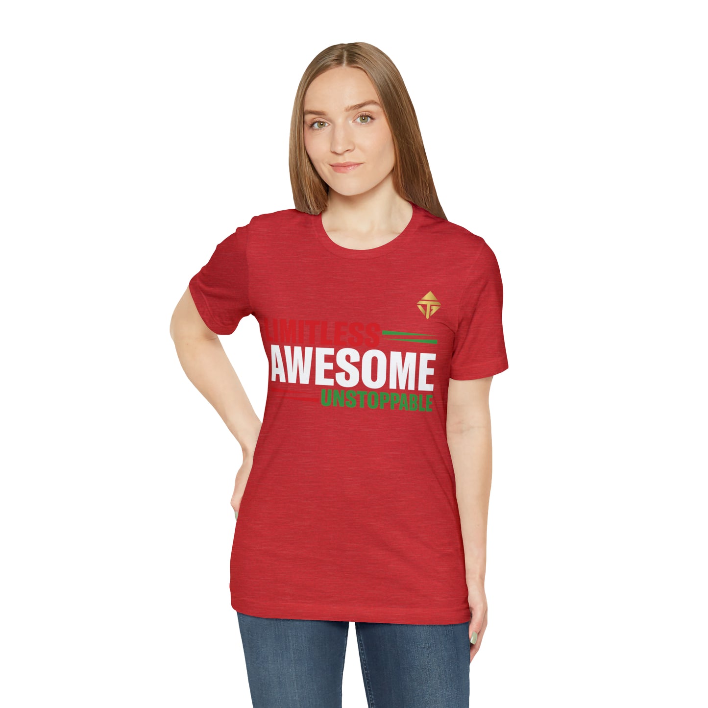 Limitless Awesome Unstoppable Short Sleeve Tee