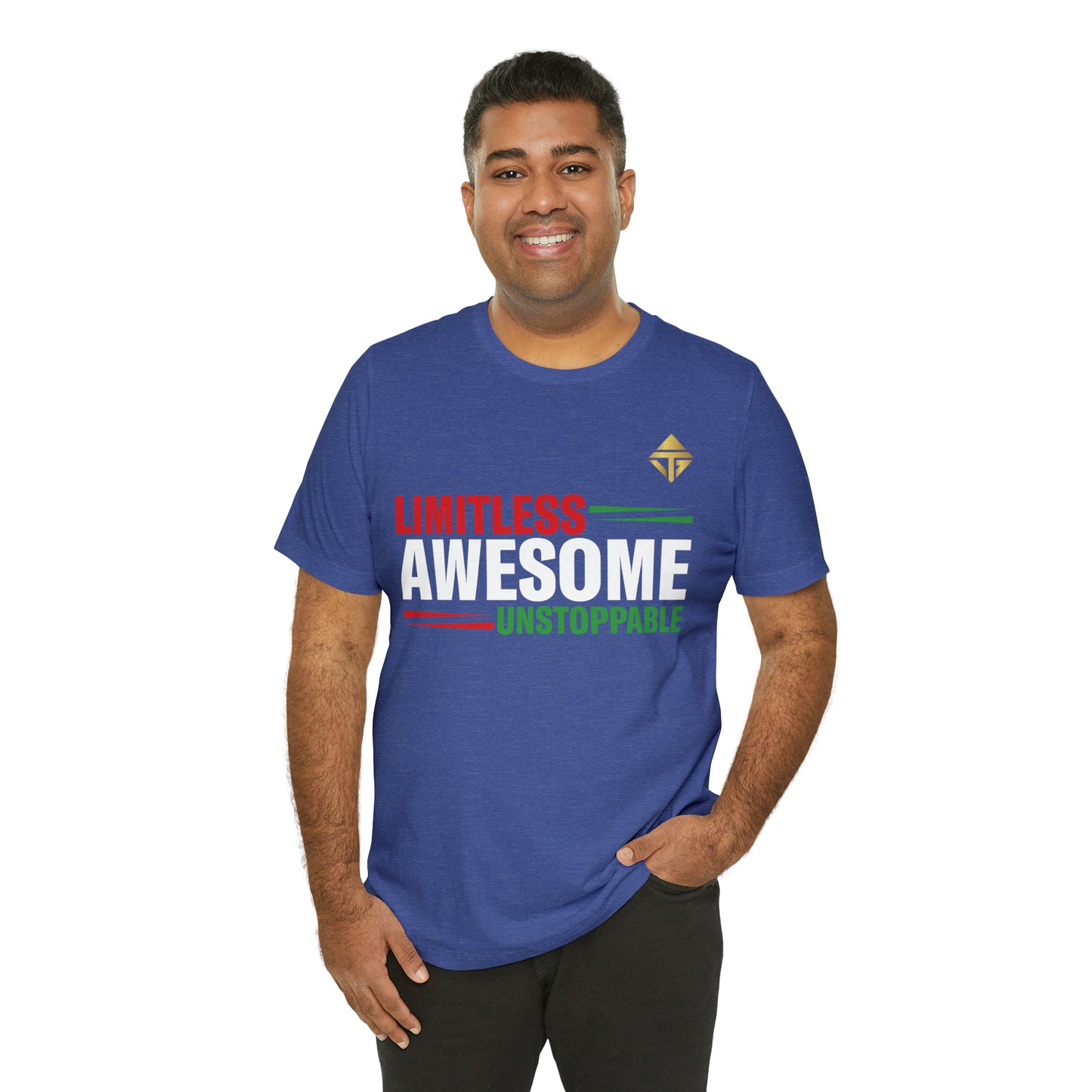 Limitless Awesome Unstoppable Short Sleeve Tee