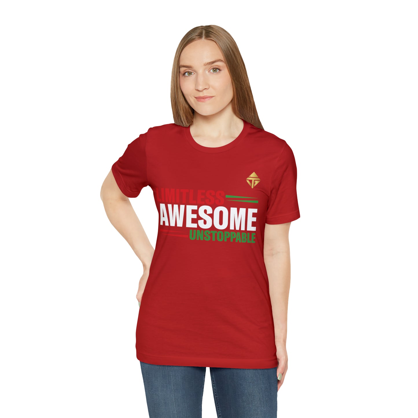 Limitless Awesome Unstoppable Short Sleeve Tee