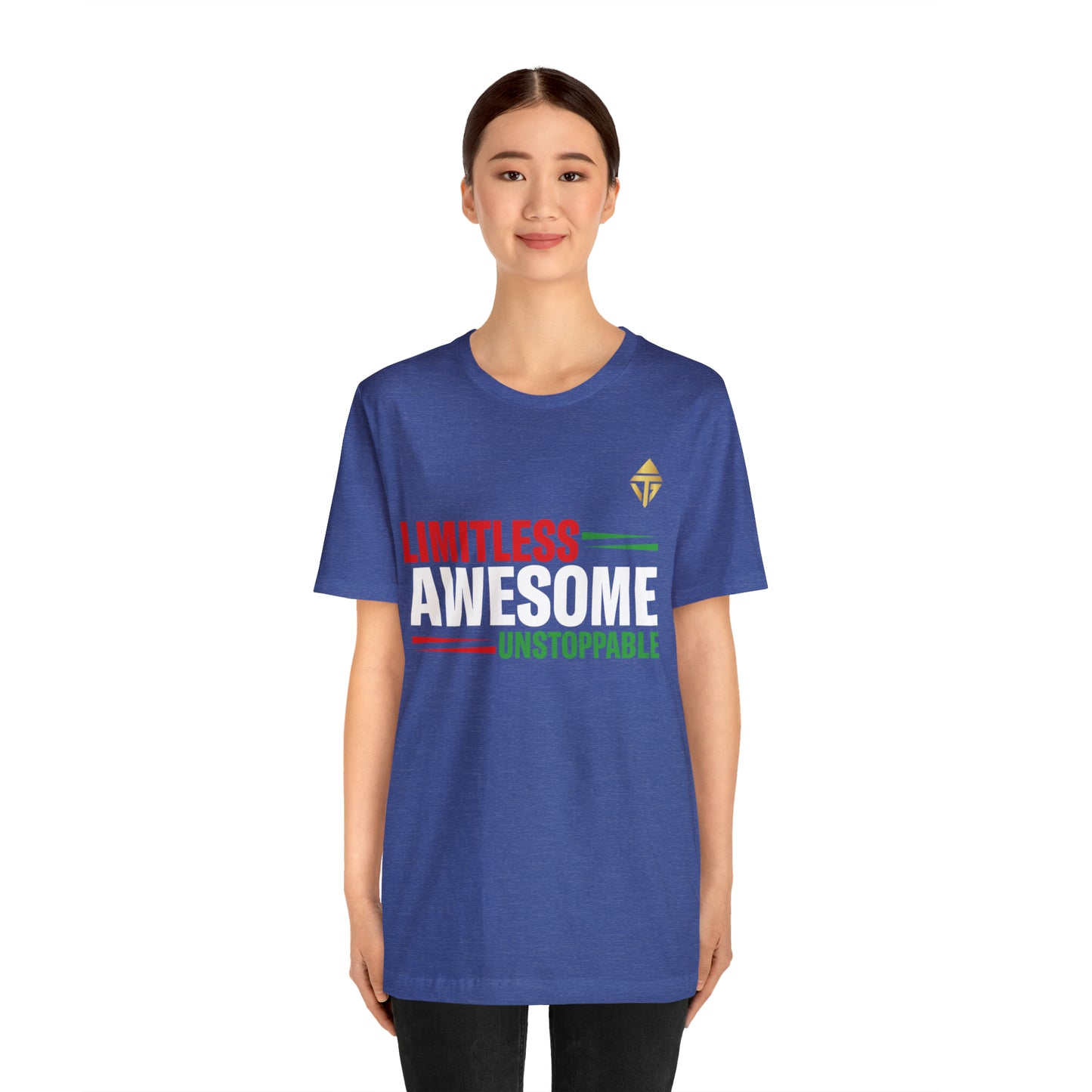 Limitless Awesome Unstoppable Short Sleeve Tee