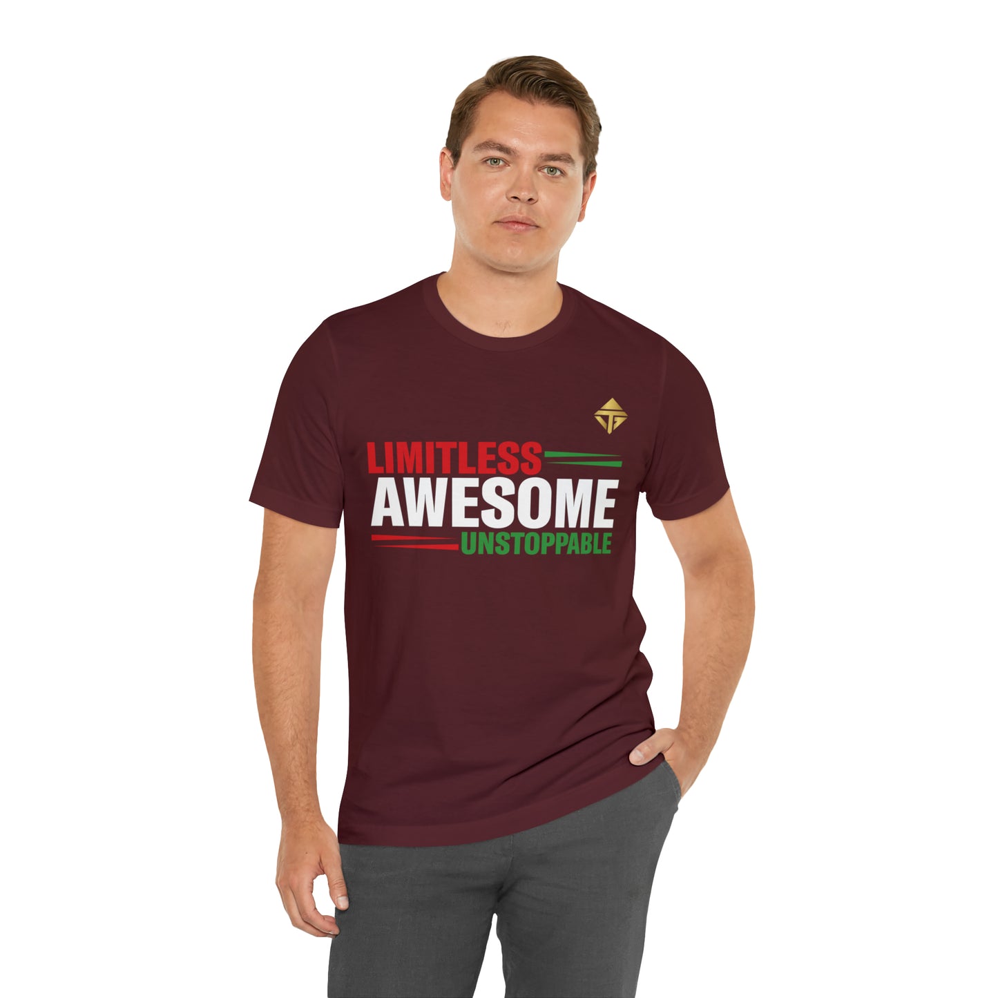 Limitless Awesome Unstoppable Short Sleeve Tee