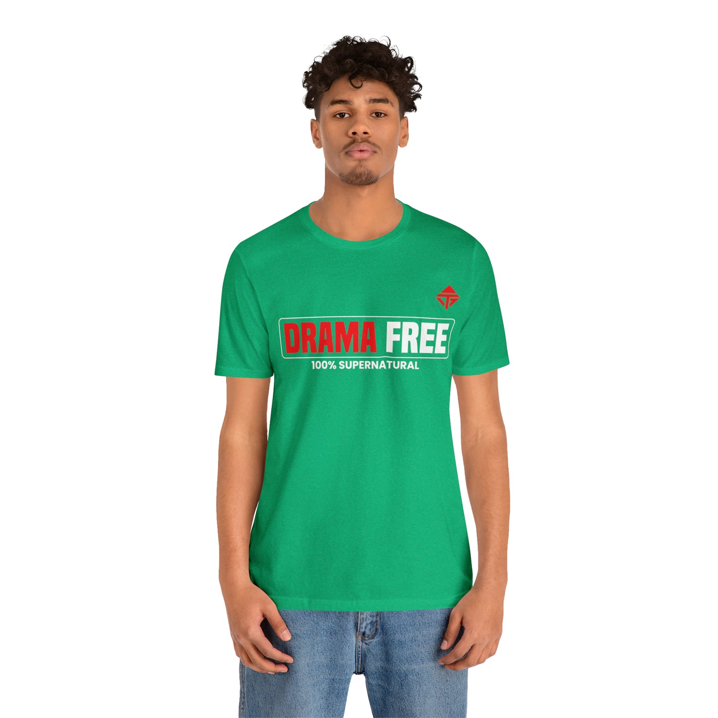 Drama Free Unisex Short Sleeve Tee