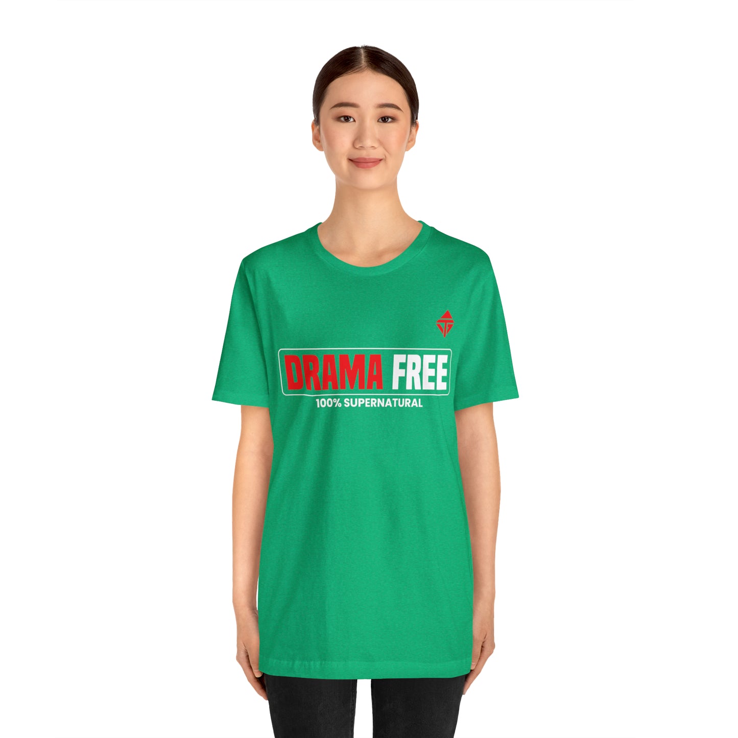 Drama Free Unisex Short Sleeve Tee