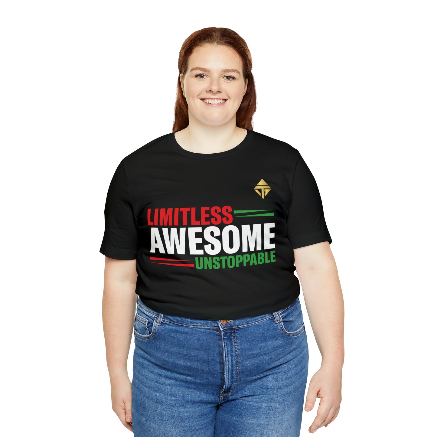 Limitless Awesome Unstoppable Short Sleeve Tee