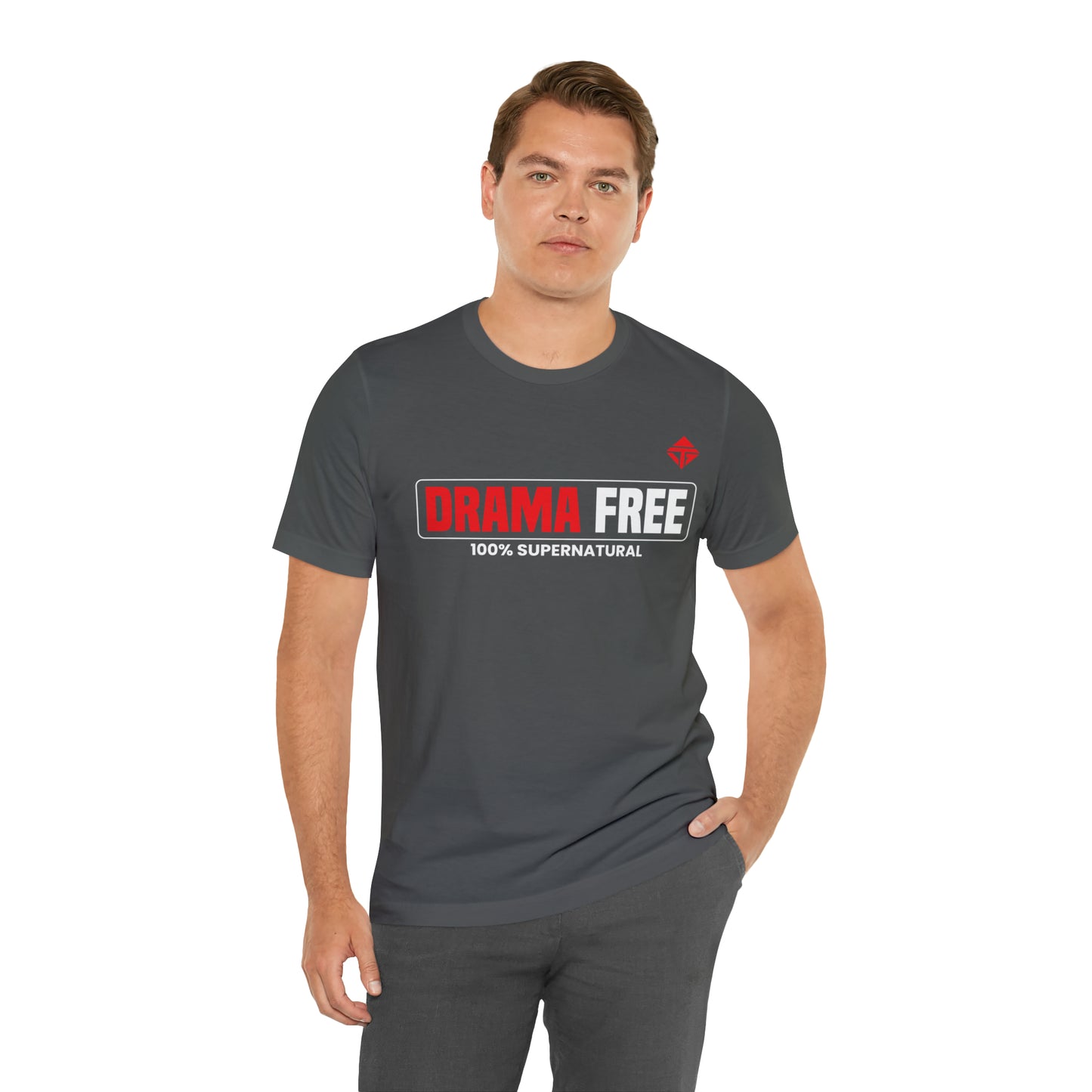 Drama Free Unisex Short Sleeve Tee