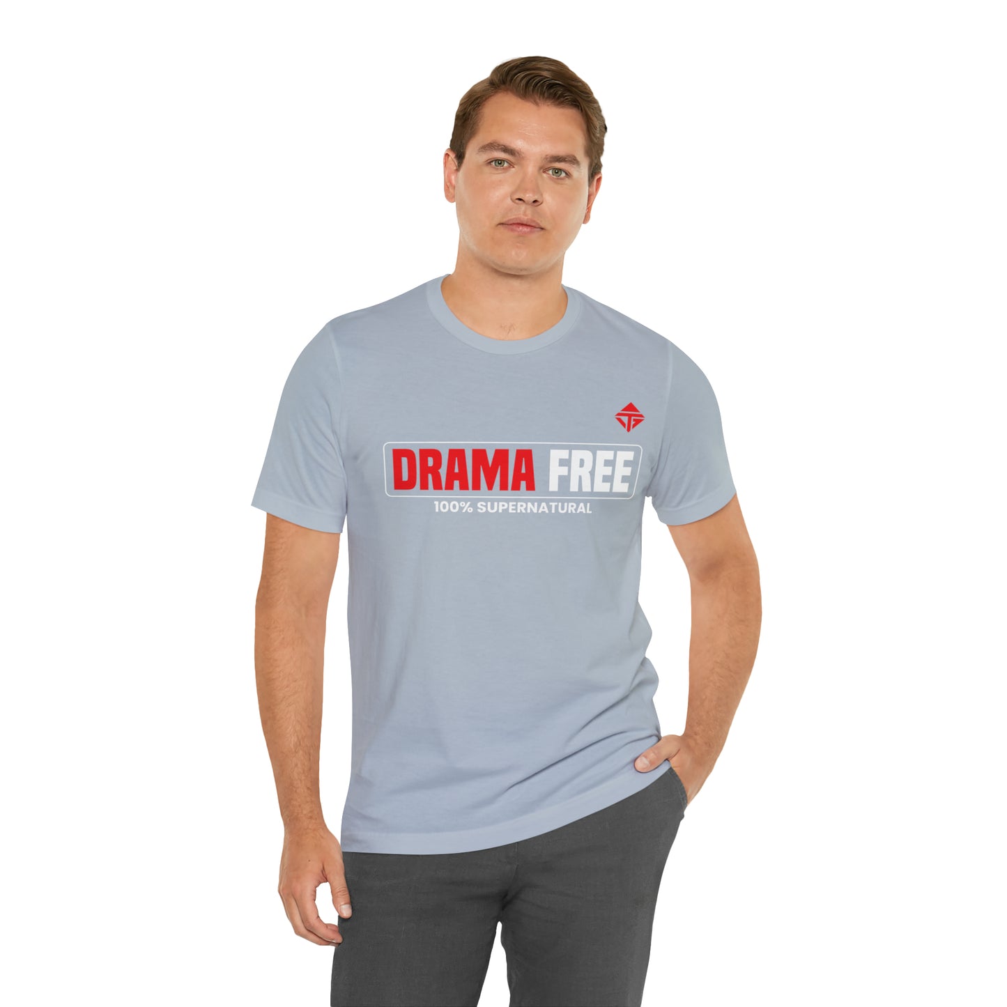 Drama Free Unisex Short Sleeve Tee