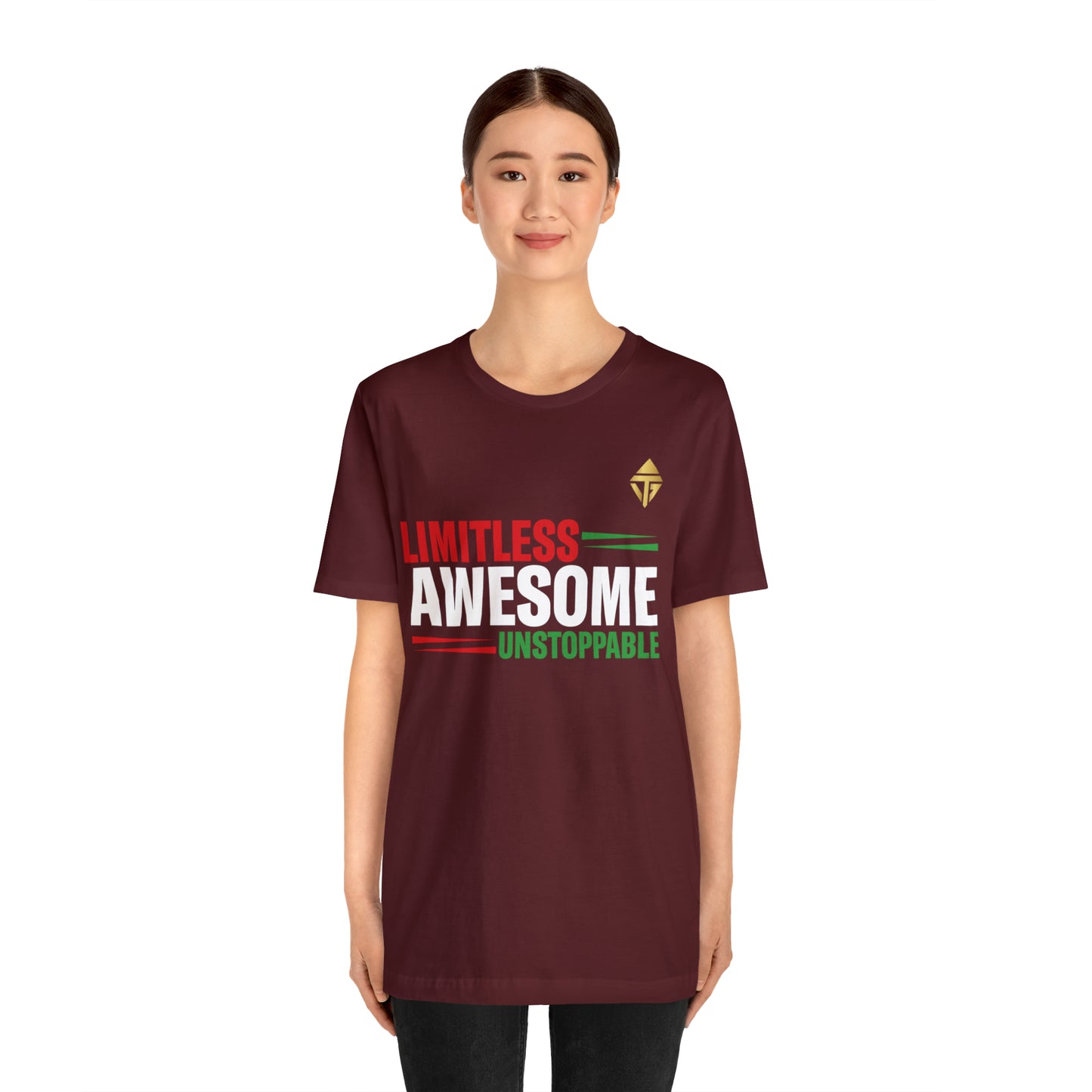 Limitless Awesome Unstoppable Short Sleeve Tee