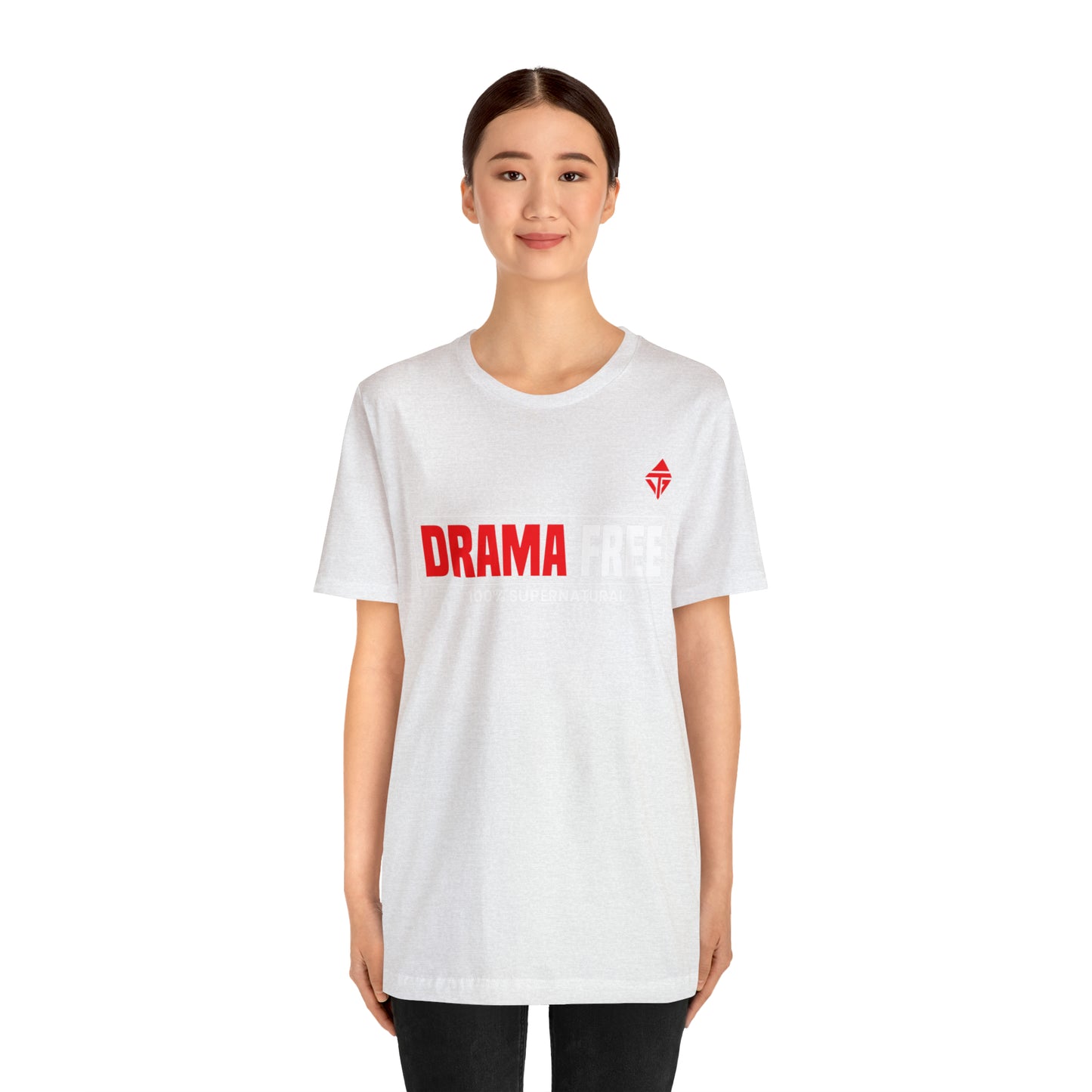 Drama Free Unisex Short Sleeve Tee