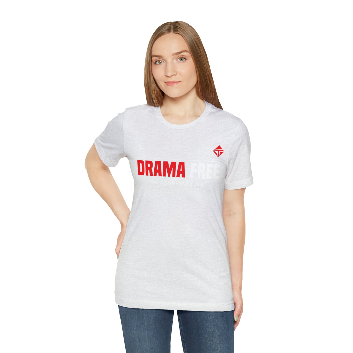 Drama Free Unisex Short Sleeve Tee