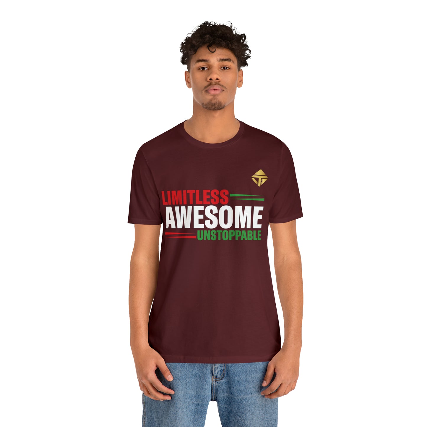 Limitless Awesome Unstoppable Short Sleeve Tee