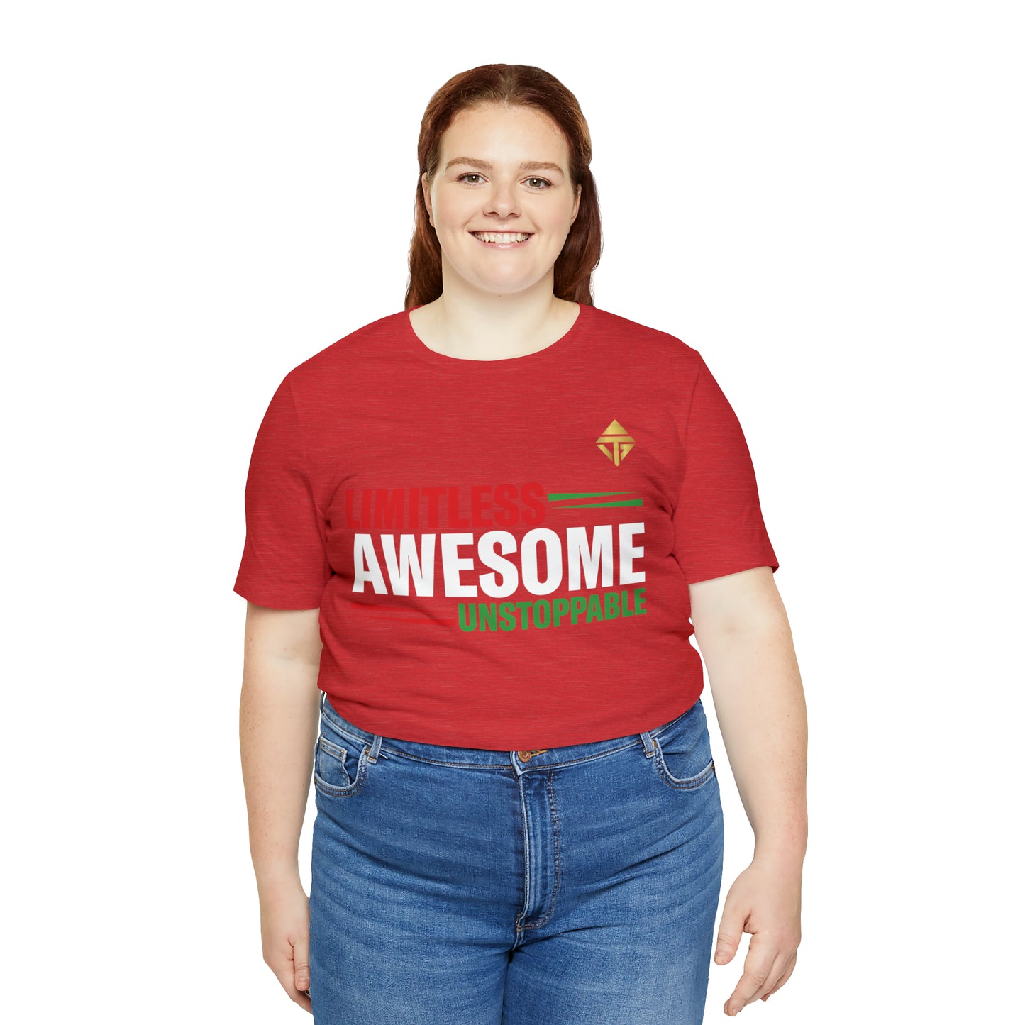 Limitless Awesome Unstoppable Short Sleeve Tee