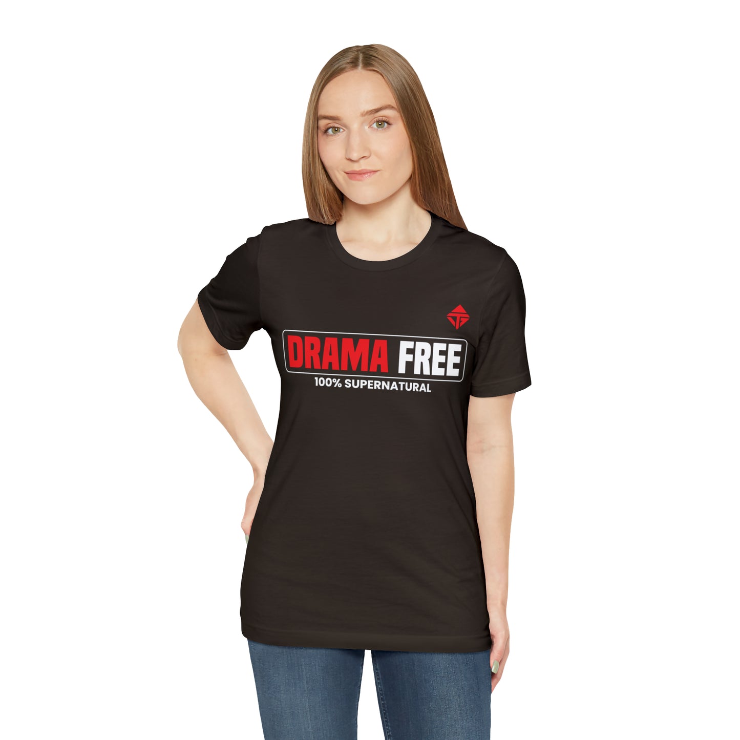 Drama Free Unisex Short Sleeve Tee