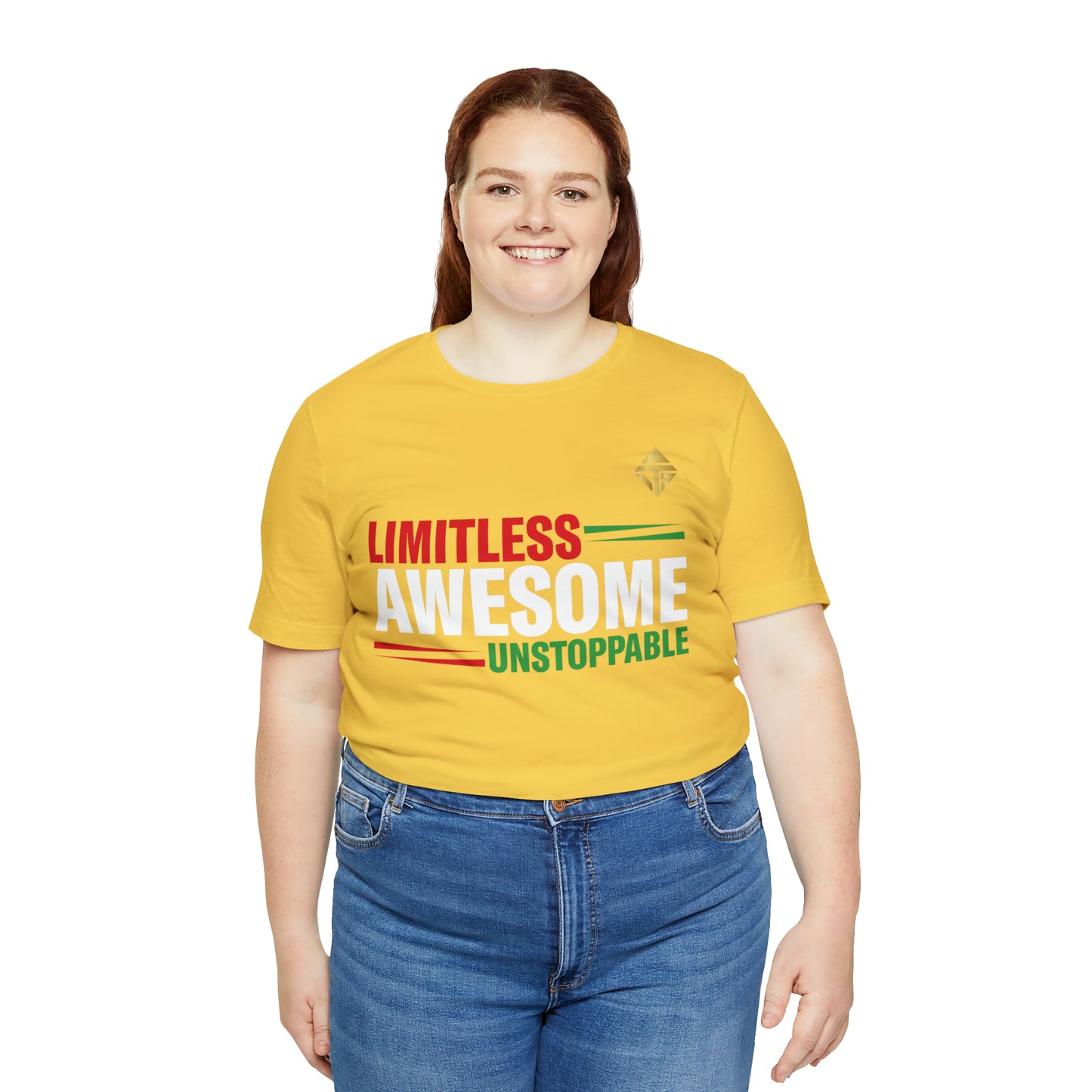 Limitless Awesome Unstoppable Short Sleeve Tee